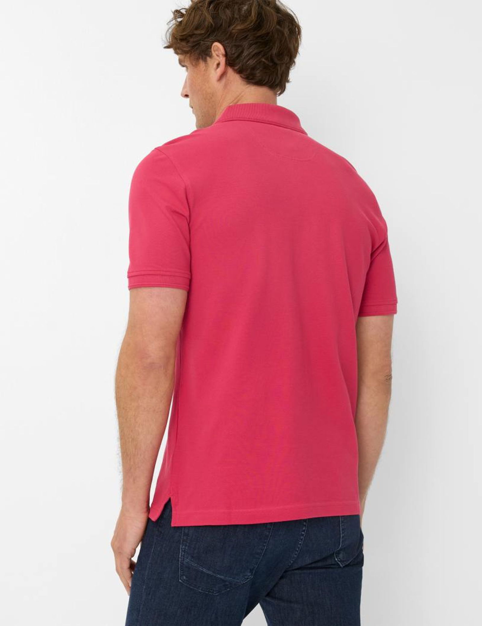 Brax |  Brax Poloshirt  | M | crunchy pink