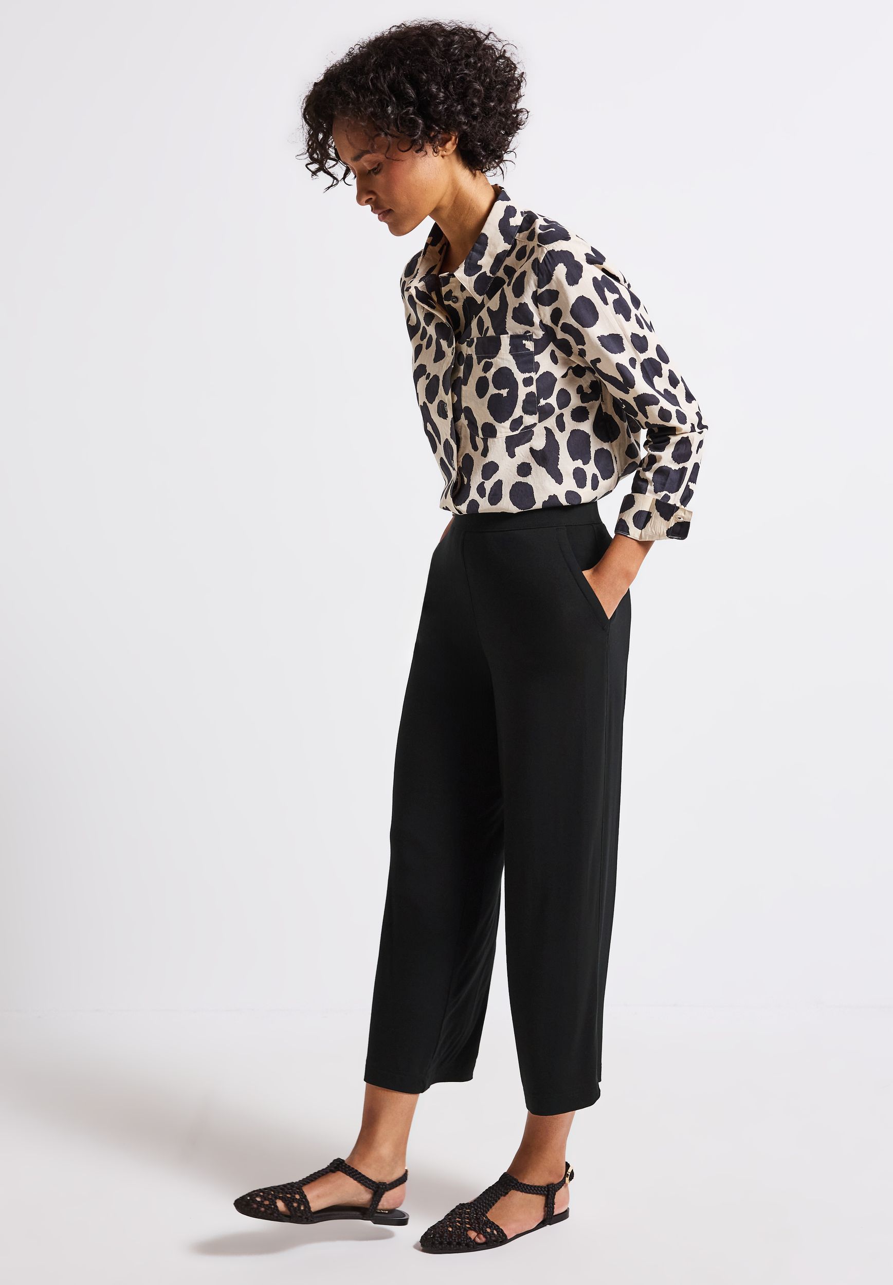 Street One |  Street One Schmale Hose  | 38/26 | black