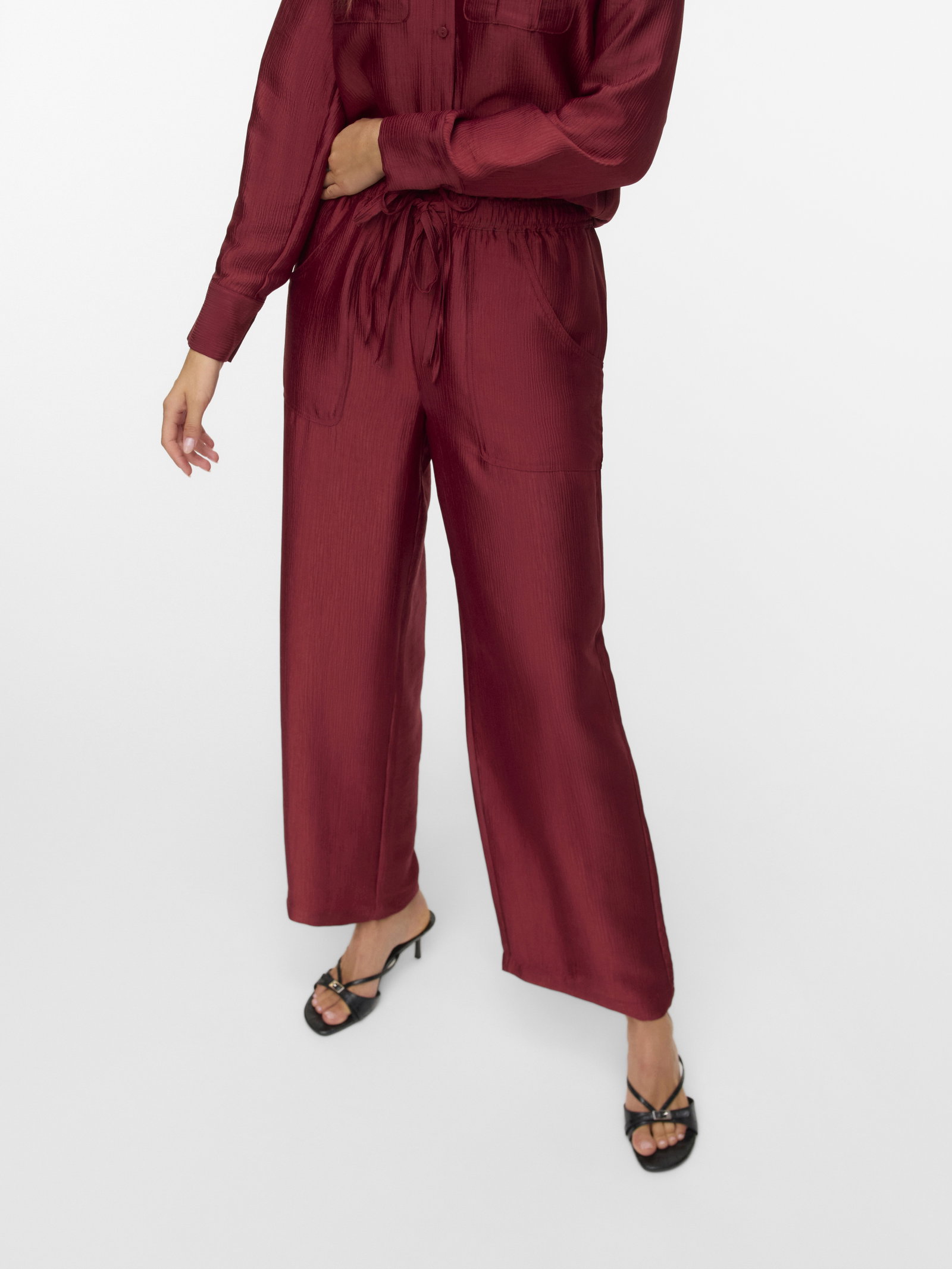 VMTOMA HW STRAIGHT PANTS WVN, Syrah #4