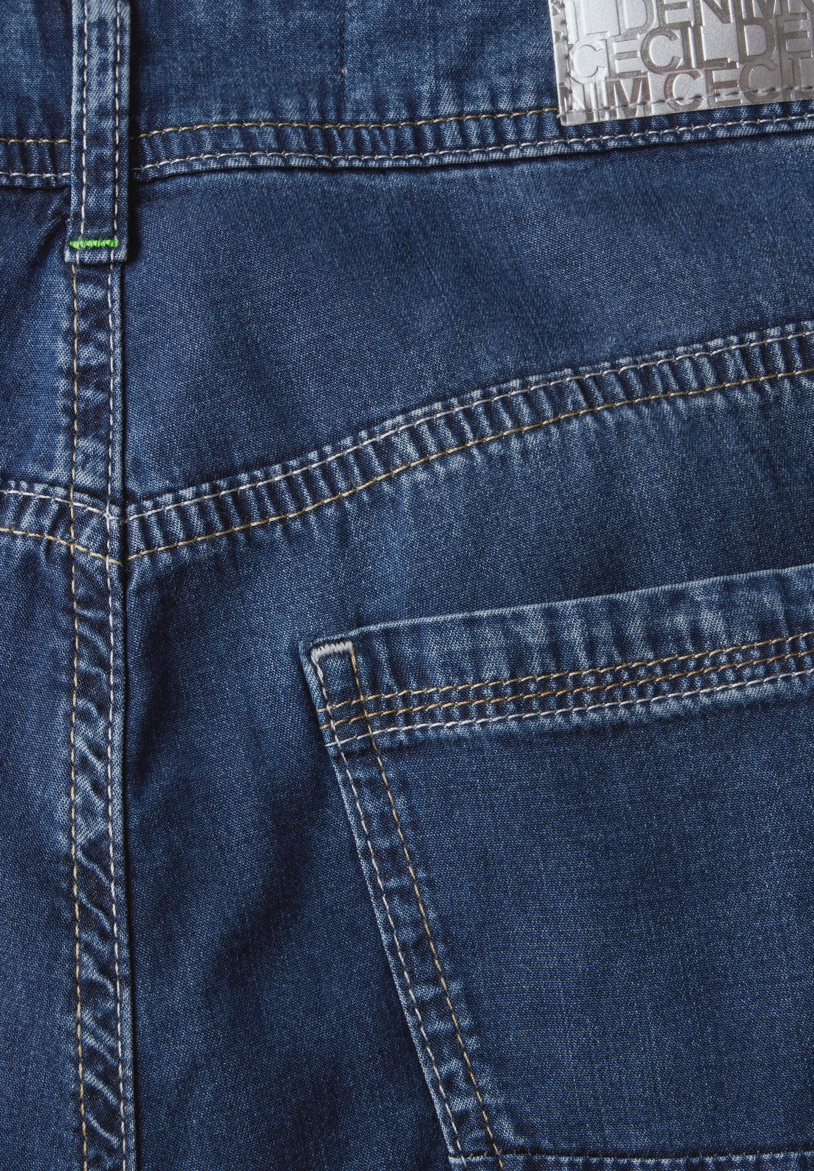 1a51eb6b0db7856dd49e46289606176b CECIL | CECIL Schlaghose | 33/30 | mid blue used wash