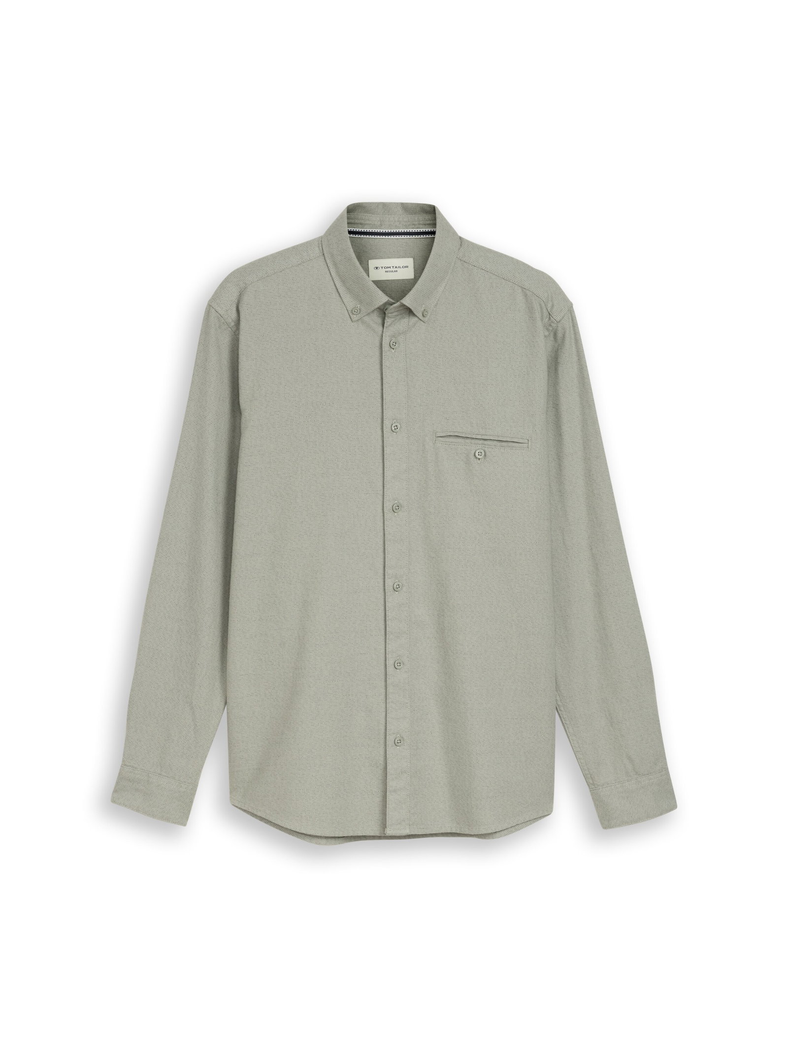 structured shirt, mint based green structure #1