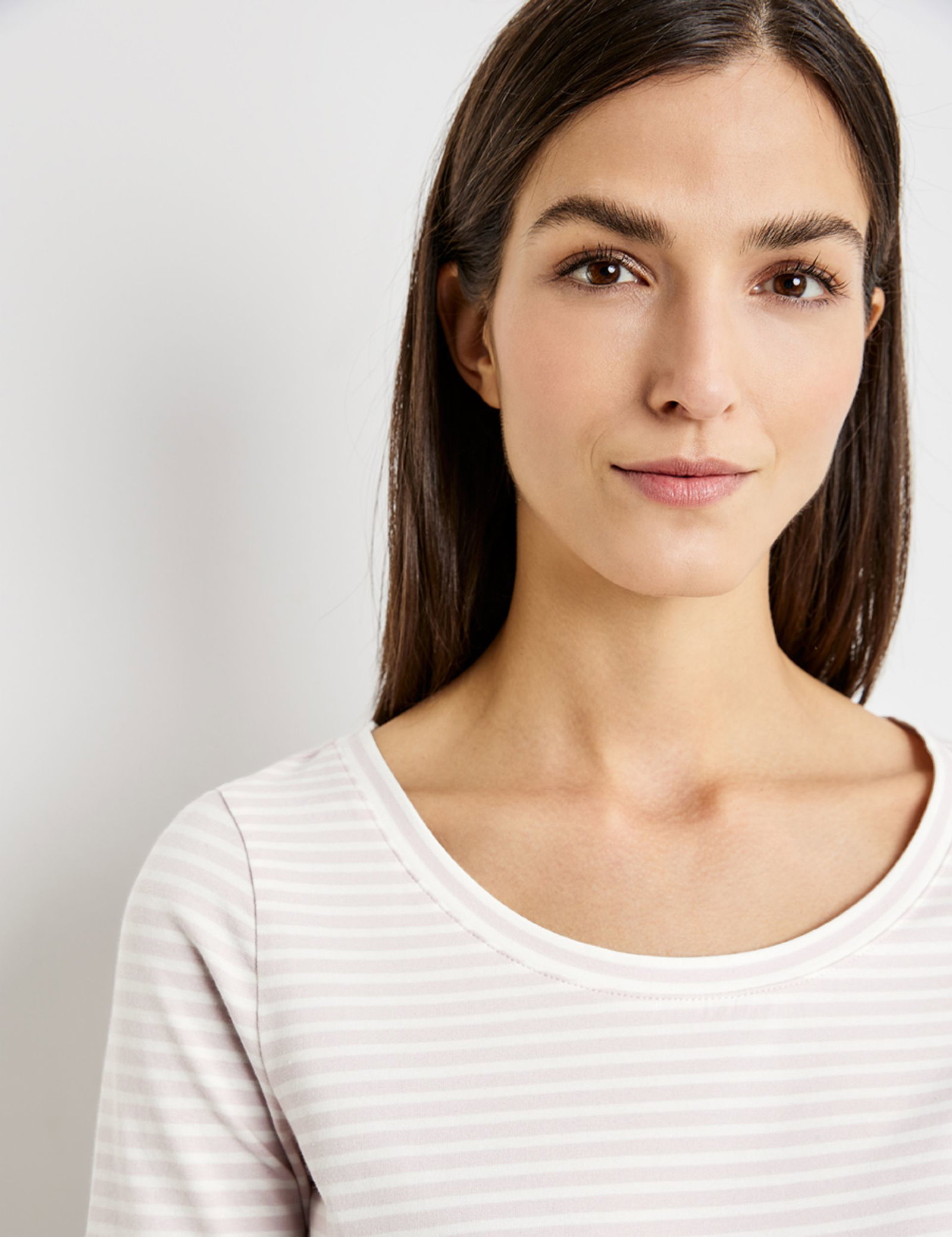 Geringeltes 1/2 Arm Shirt GOTS