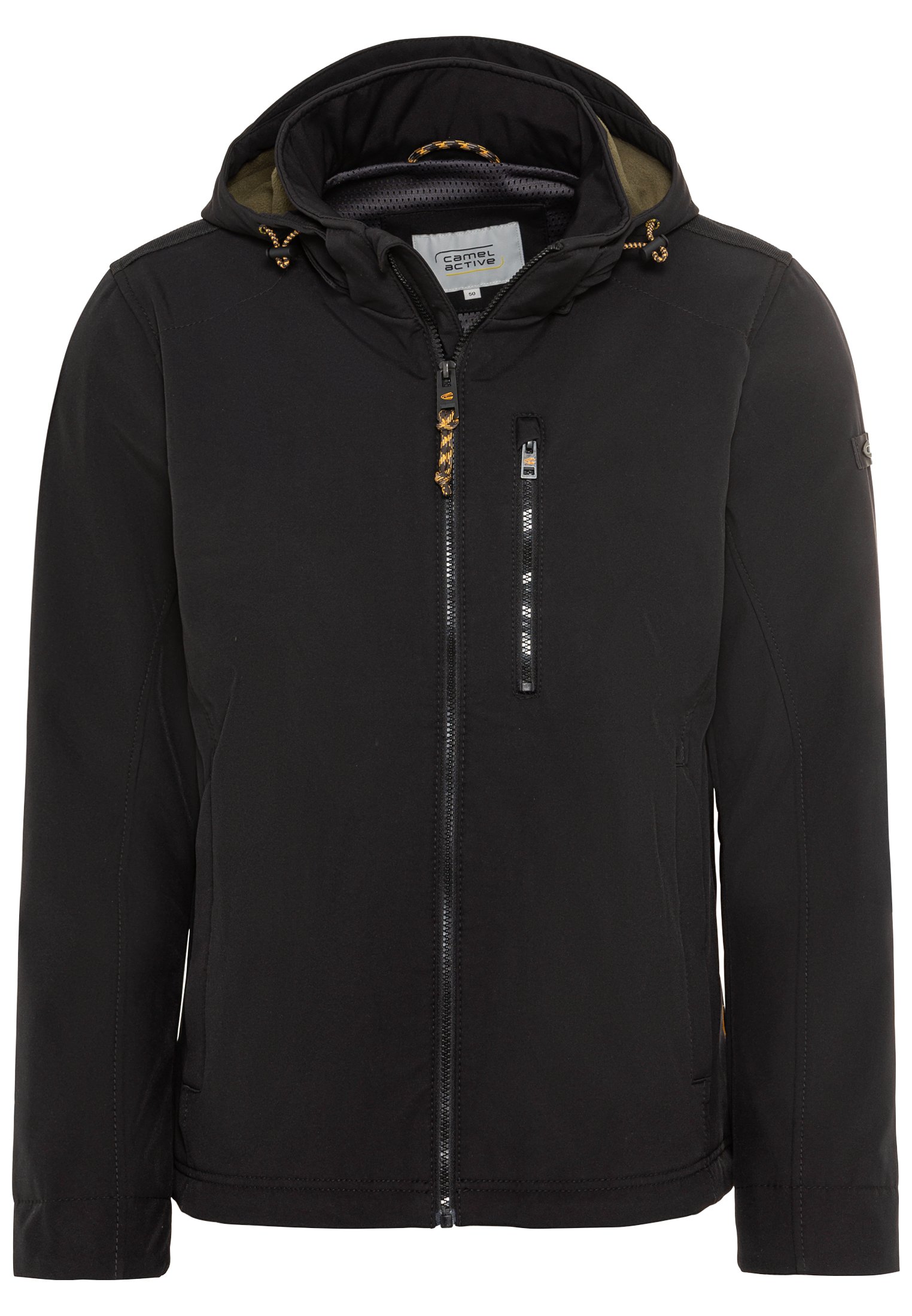 Camel Active Softshell-Jacke mit abnehmbarer Kapuze #1