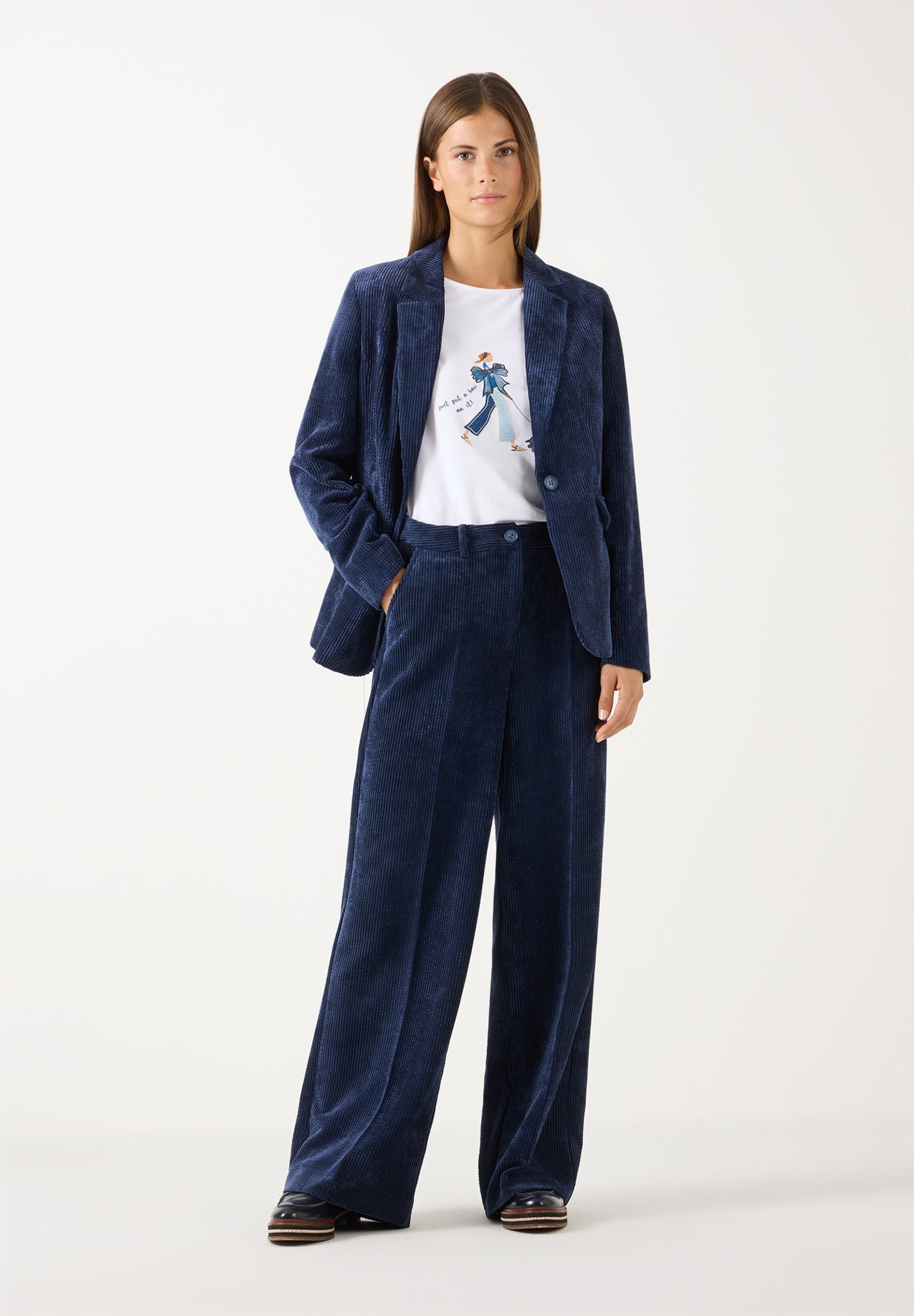 Shirt with Placement Print, white #8