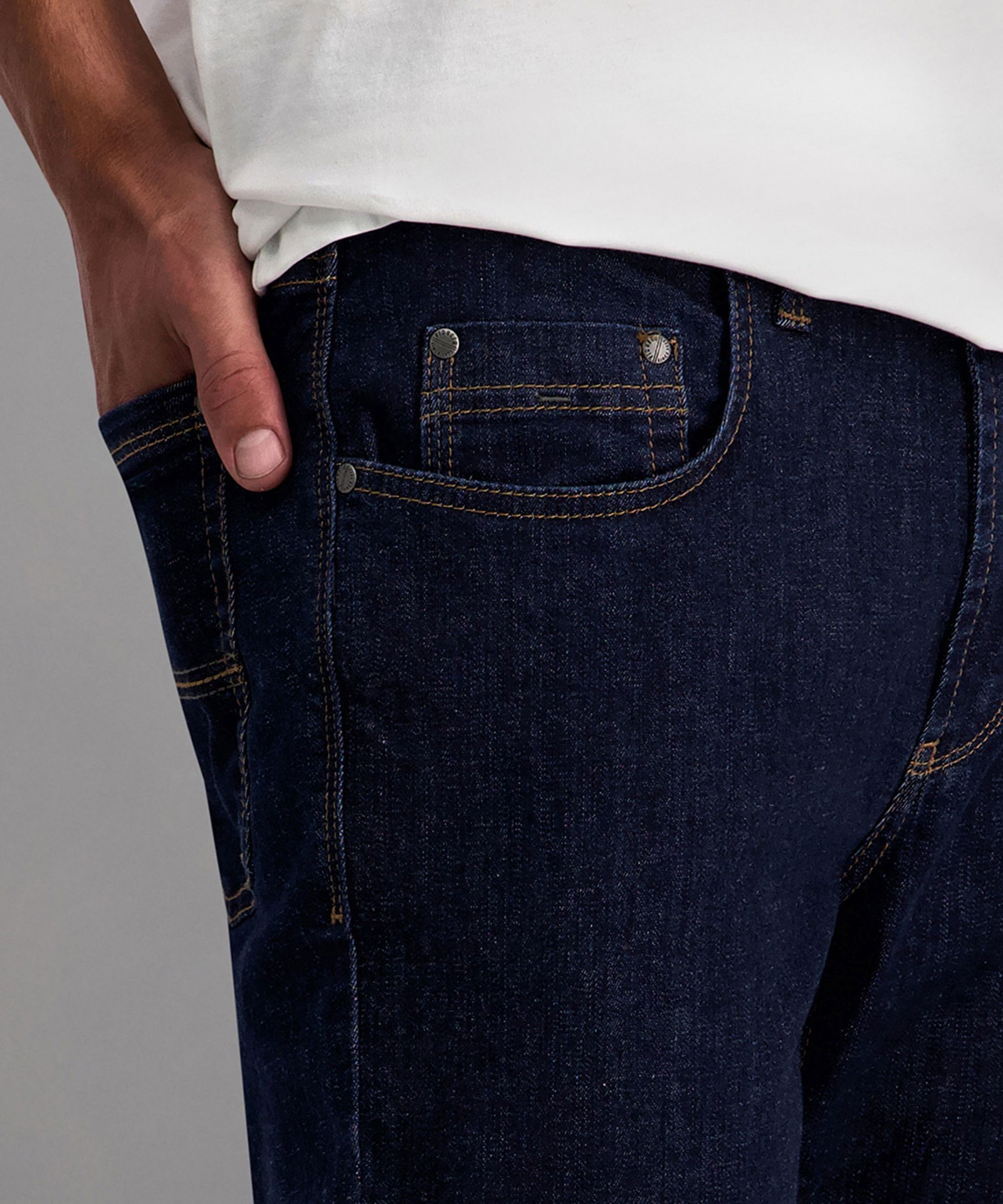 Pioneer | Pioneer 5-Pocket Jeans "Rando" | 33/34 | dark blue stonewash