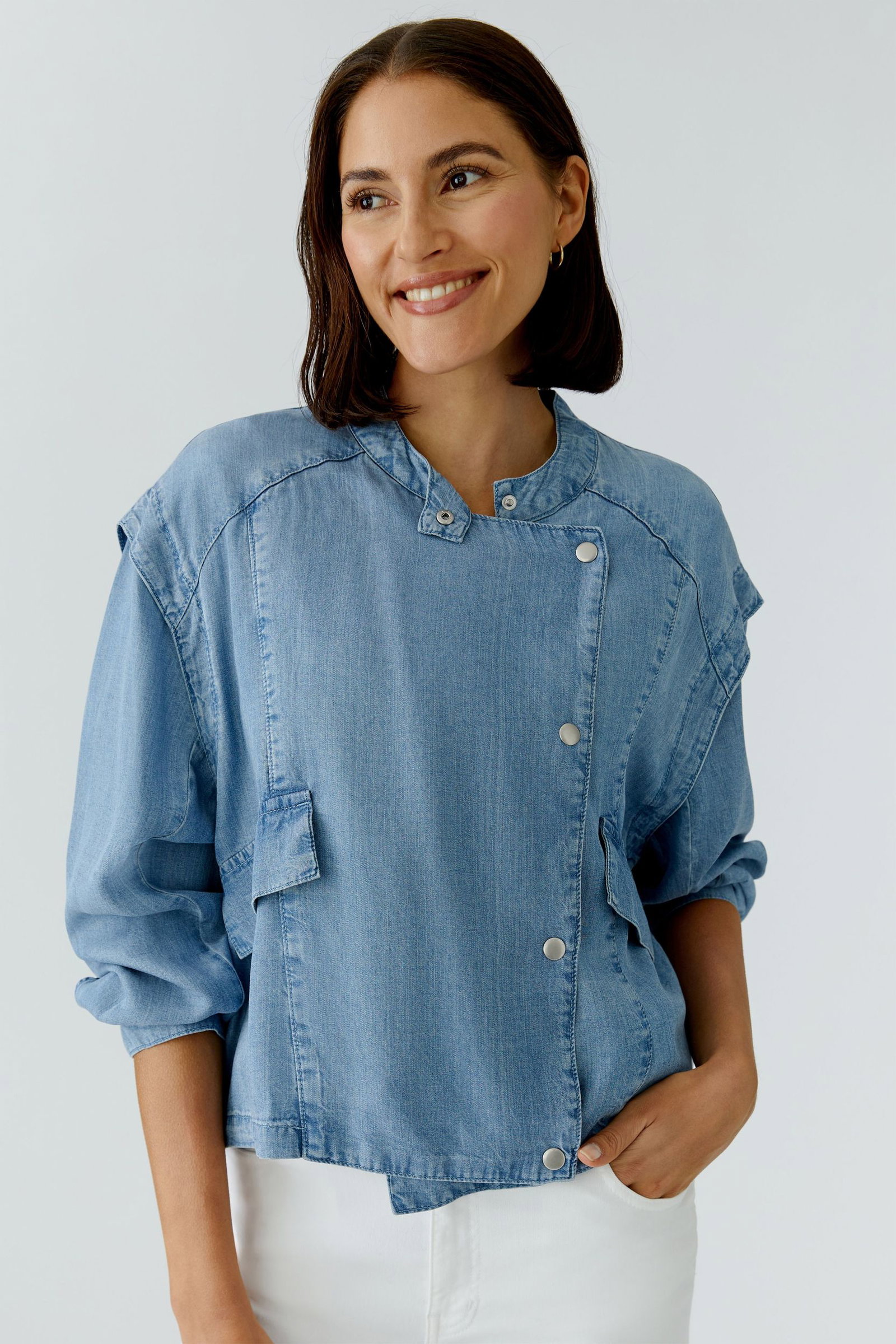 a71ac3836016c6e7ac703cb34ee50e33 Oui | Oui Jeansjacke | 34