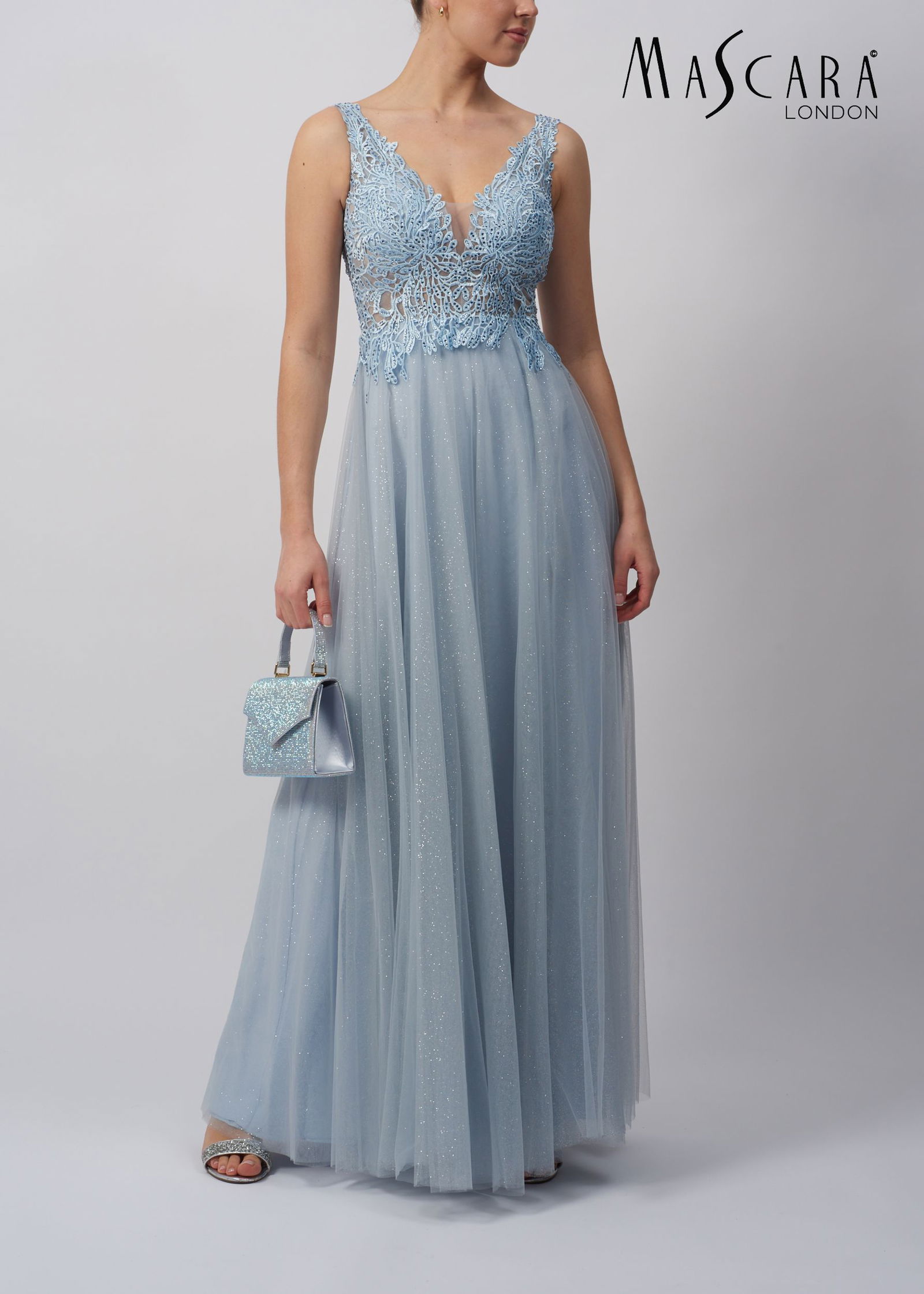 cebf37e1fc77255b21545c99de1426d6 Mascara London Langes Kleid