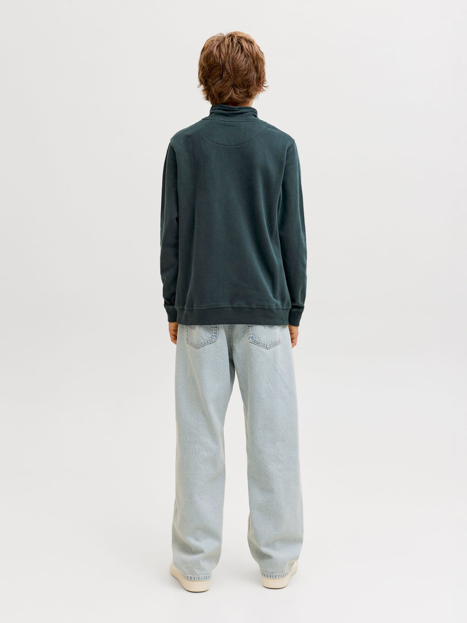 Jack&Jones |  JORBLEECKER BRANDING SWEAT HIGH N BF JNR | 140