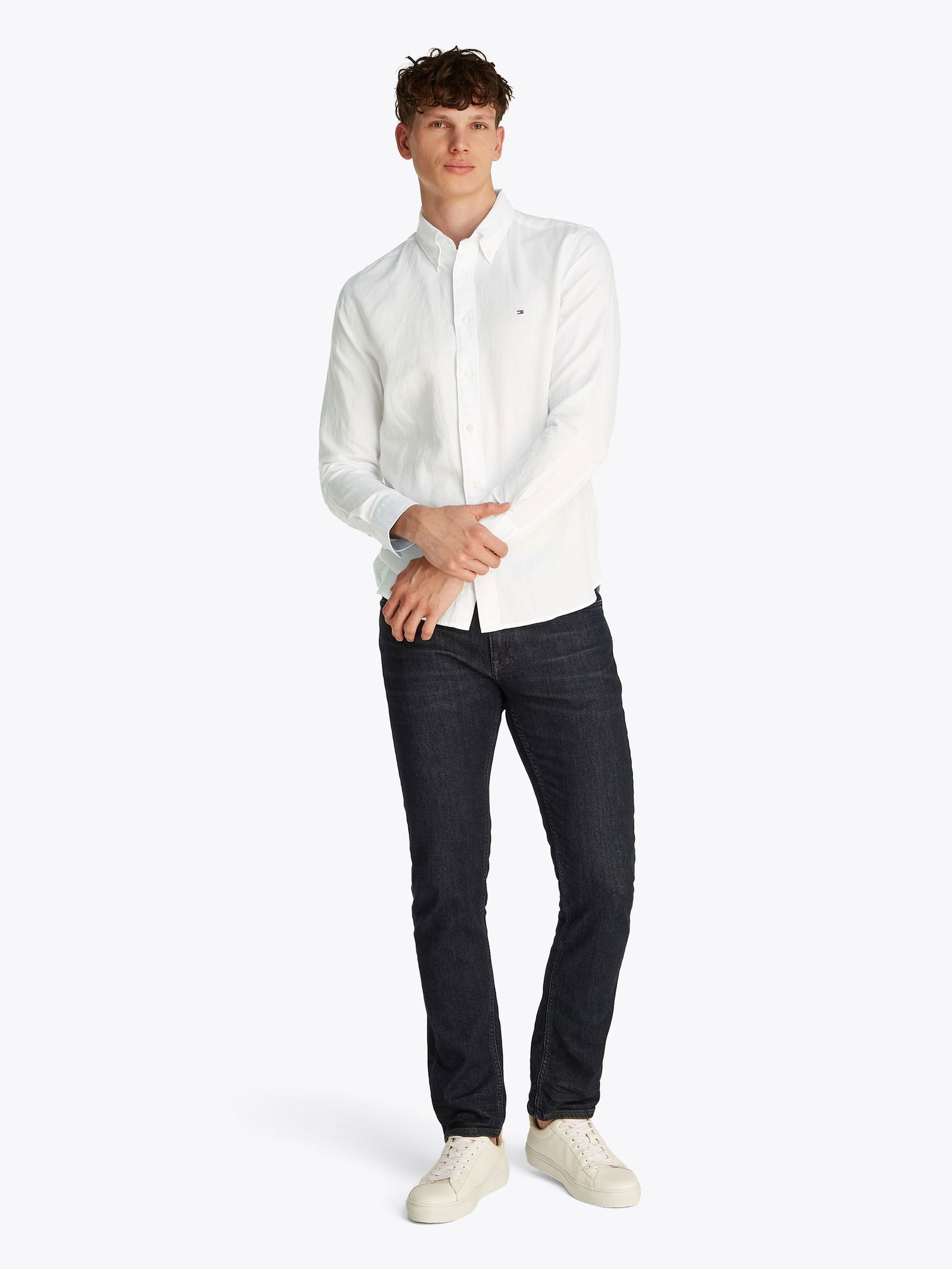 Tommy Hilfiger |  Tommy Hilfiger Hemd Regular Fit  | XXL | th optic white