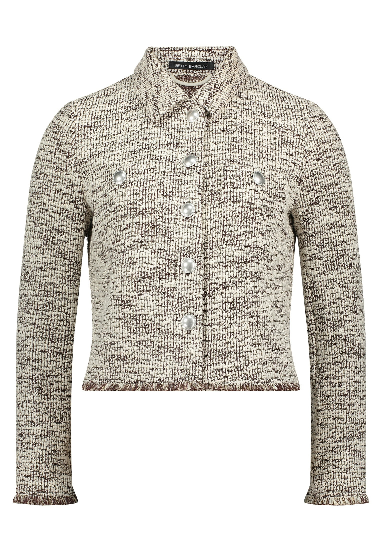 Blazerjacke Kurz 1/1 Arm, Nature/Brown #1