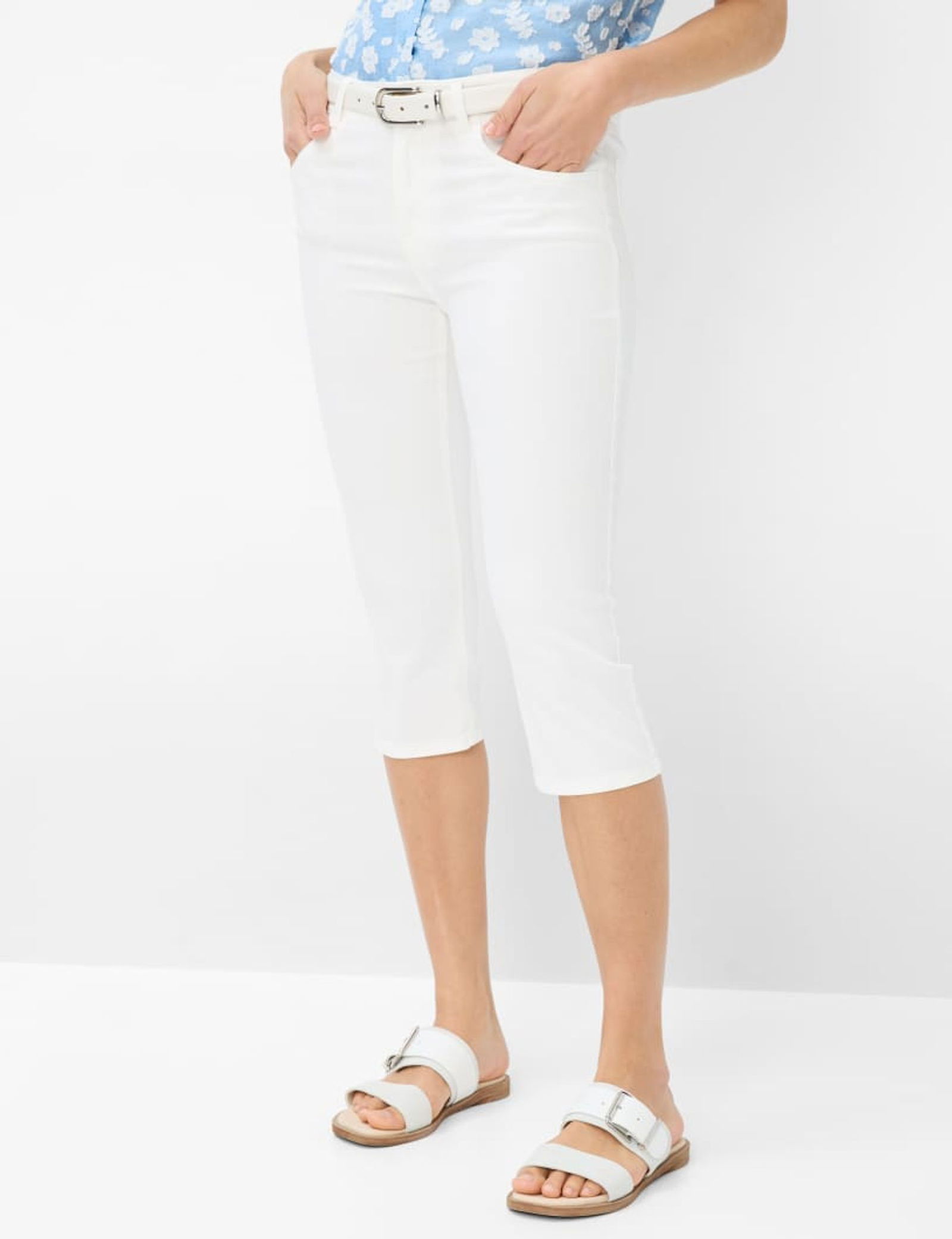dd0c684a3aaa9683a7e600ad7ddab4e8 Brax |  Brax 7/8-Jeans Style "Shakira C" | 40 | white