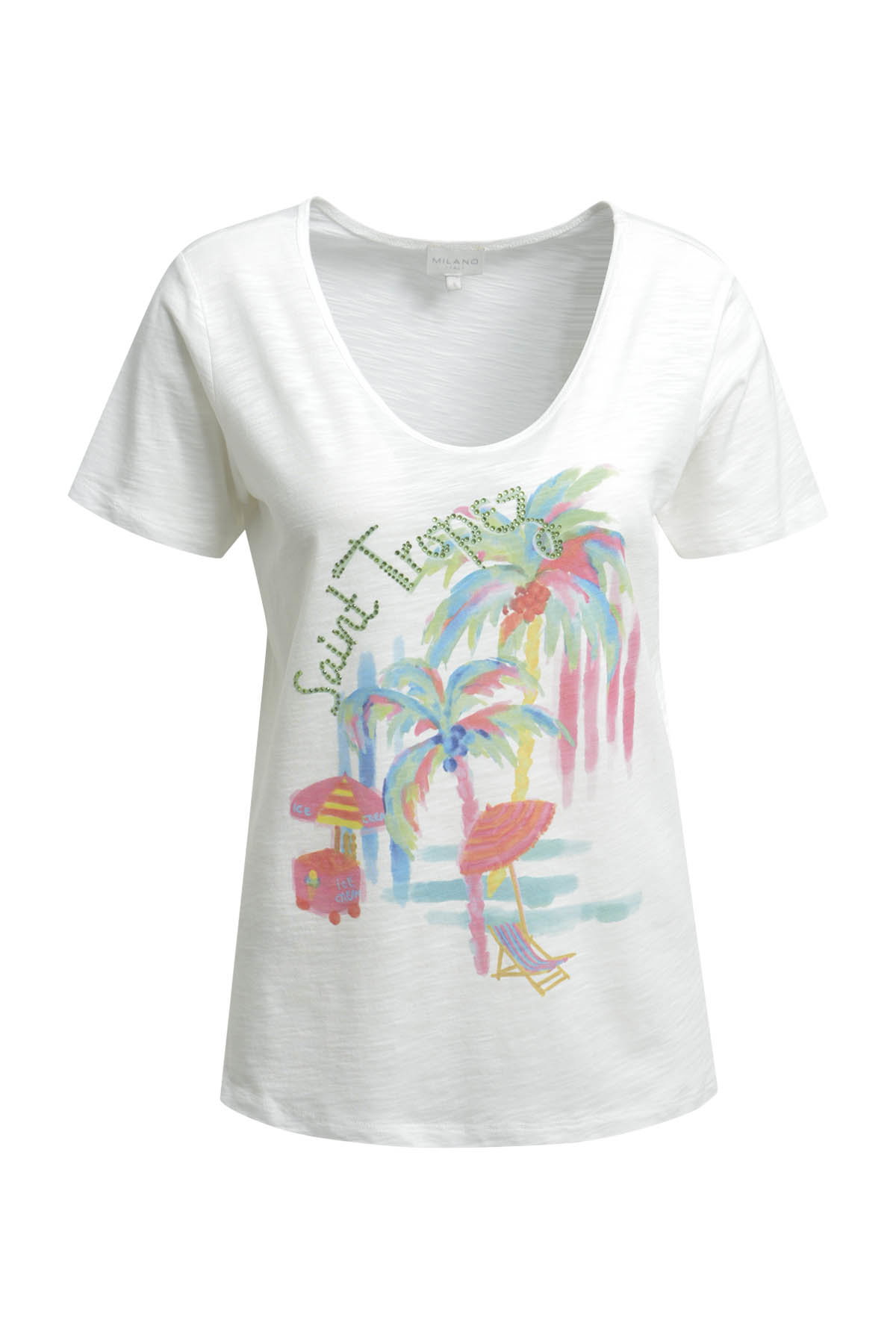 deep roundneck t-shirt 1/4 sleeve + AW #1
