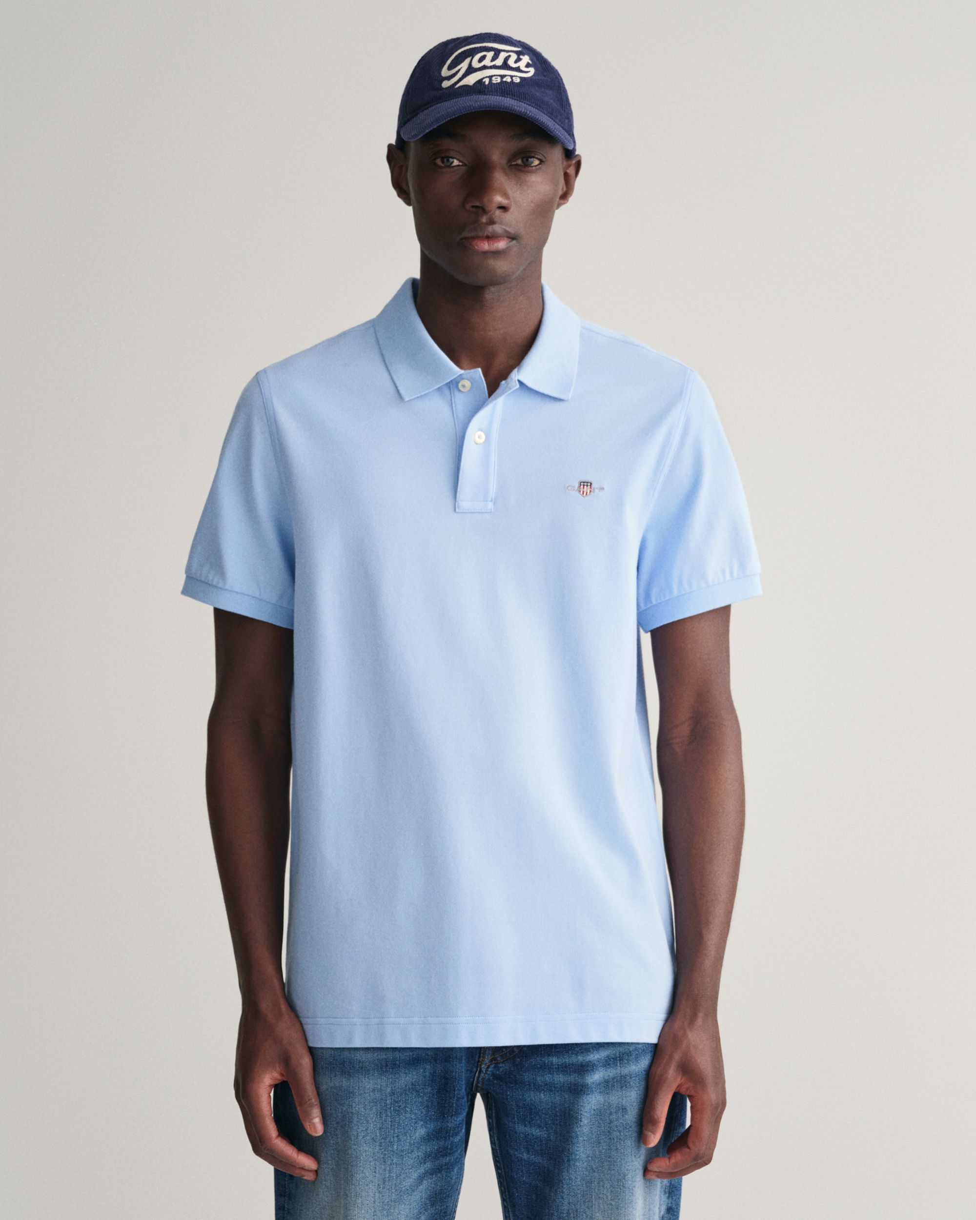 Gant |  Gant Poloshirt  | XXXL | capri blue