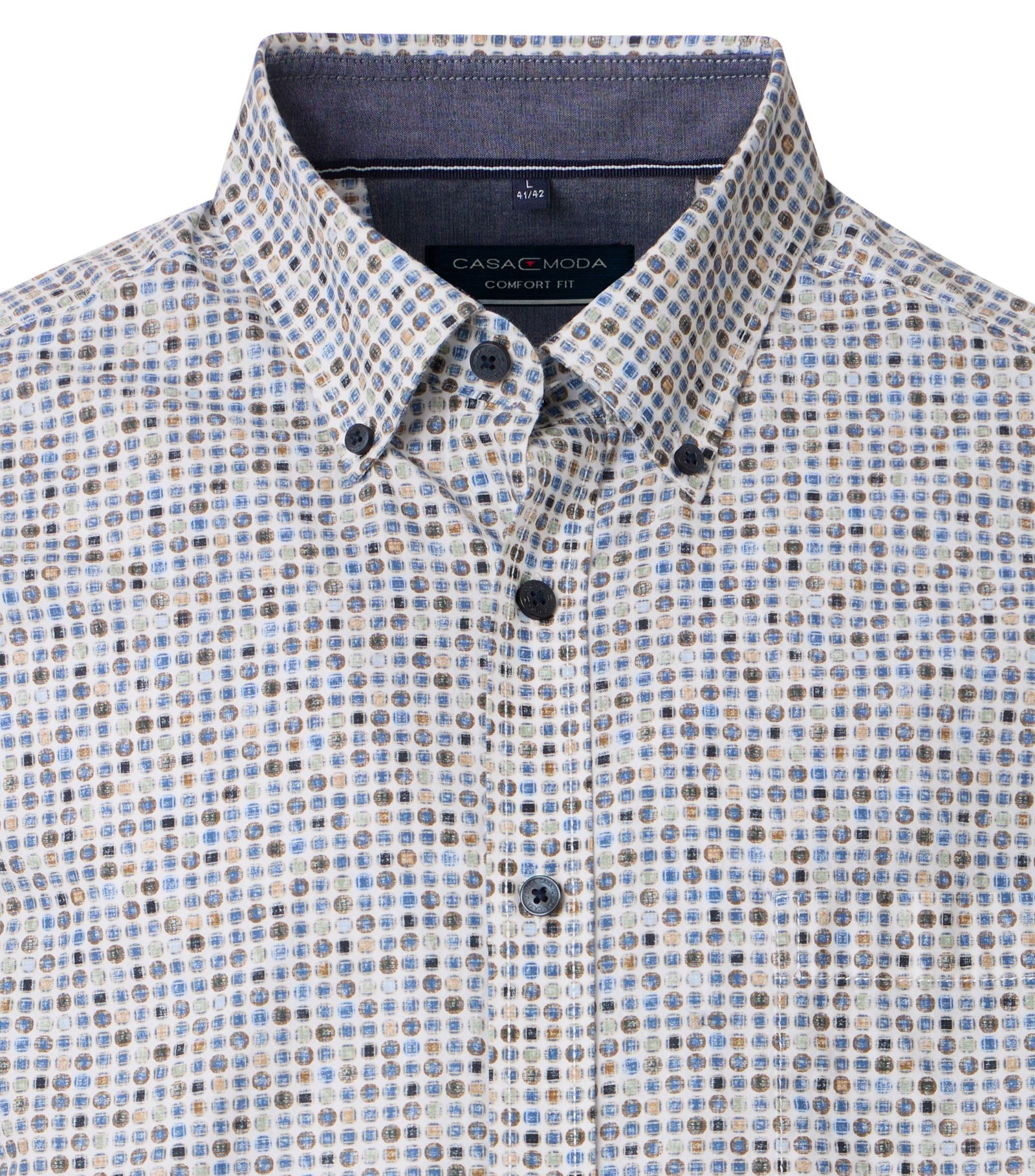 Casa Moda | Casa Moda Hemd Regular Fit | M | braun