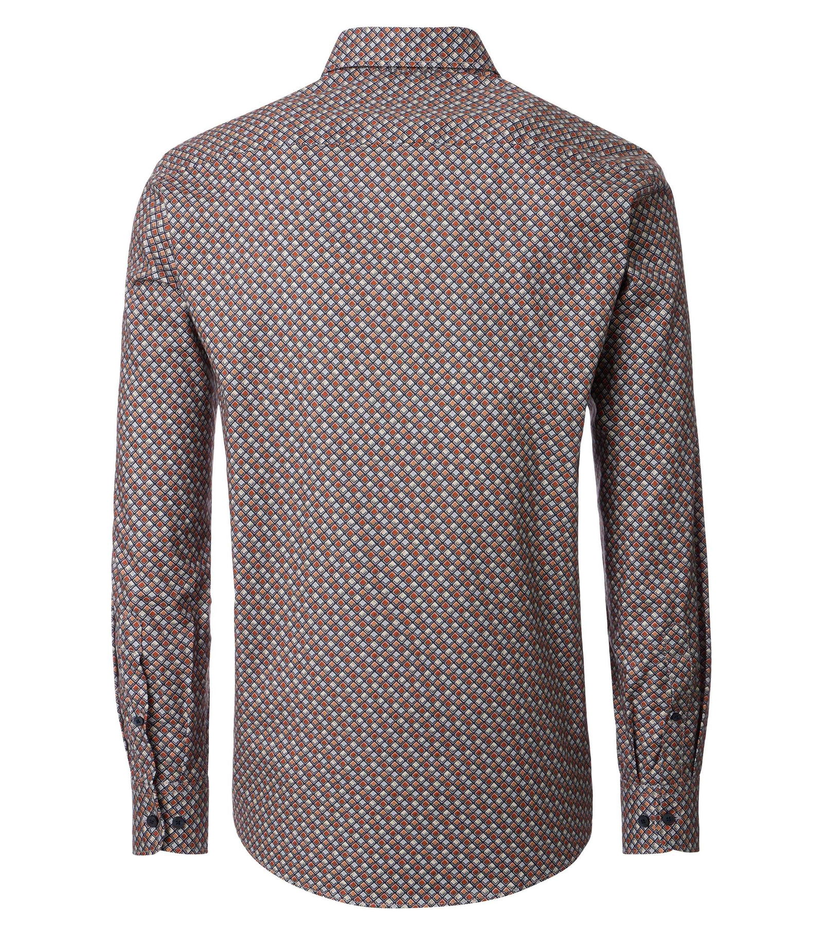 Casa Moda |  Casa Moda Hemd Regular Fit  | L | orange