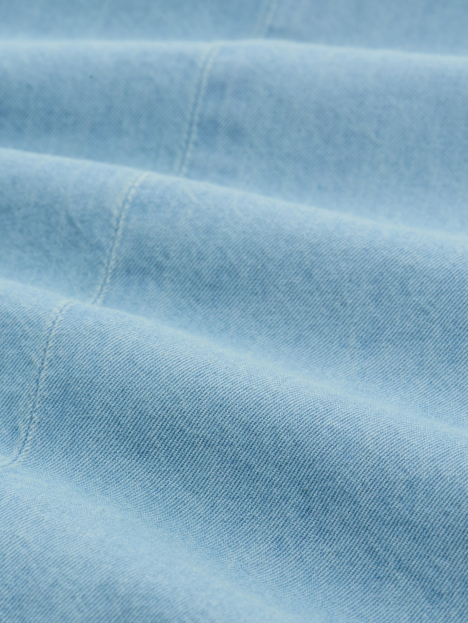 denim mini dress, Clean Light Stone Blue Denim #2