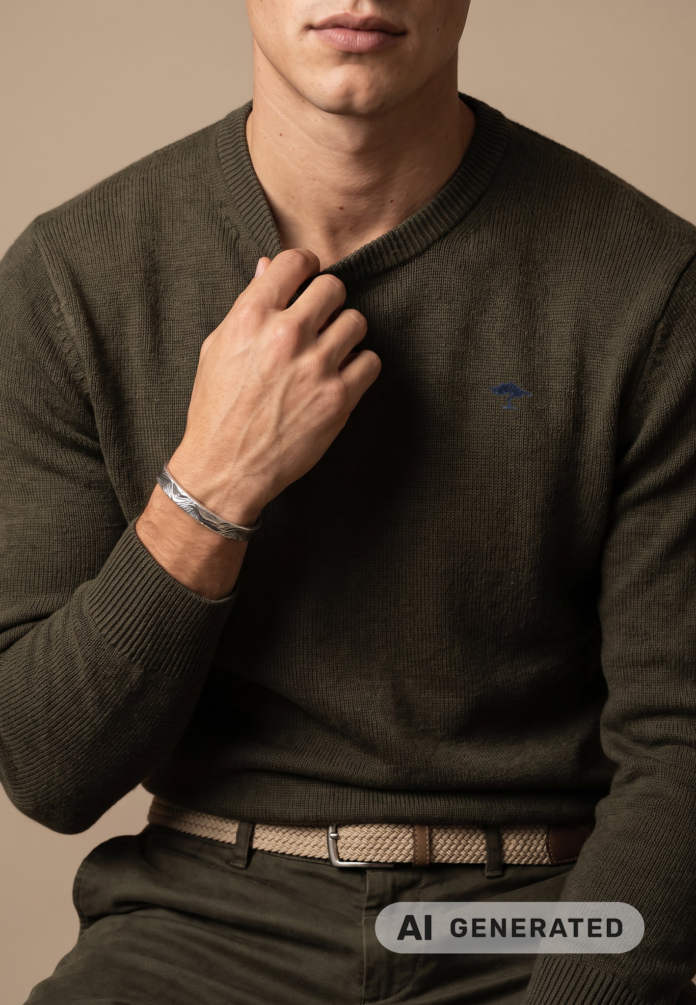 O-Neck, Superfine, cypress #4