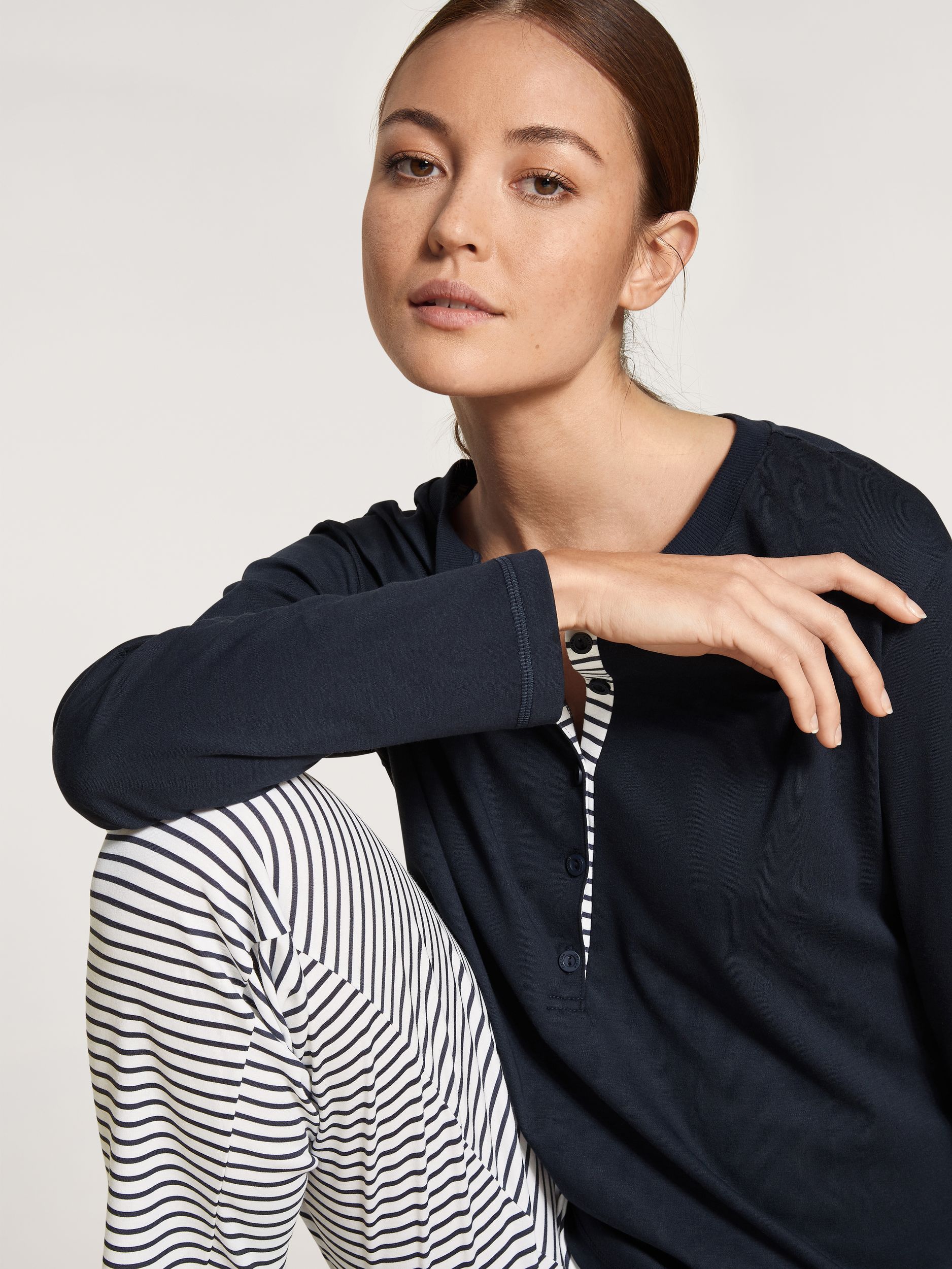 Calida |  Calida Nachthemd  | L | dark lapis blue