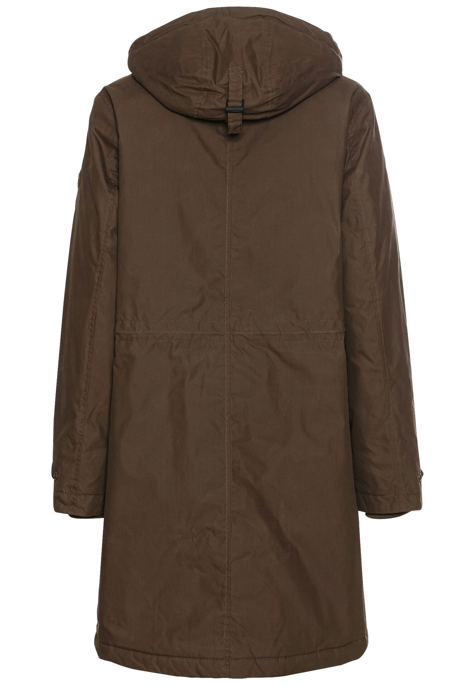Camel Active Klassischer Mantel dark khaki 40 NEW-809667