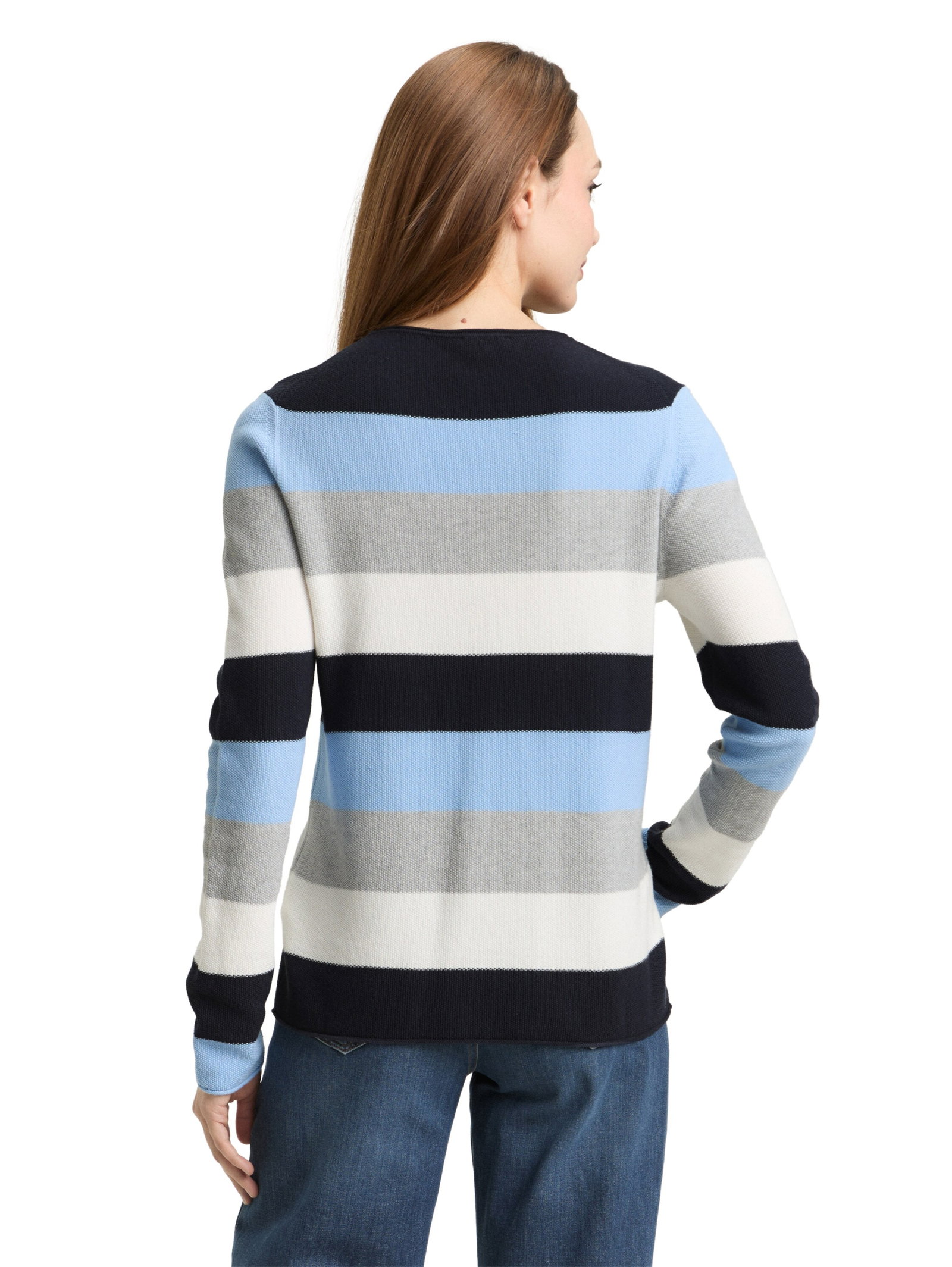 Tom Tailor Gestreifter Strickpullover #4