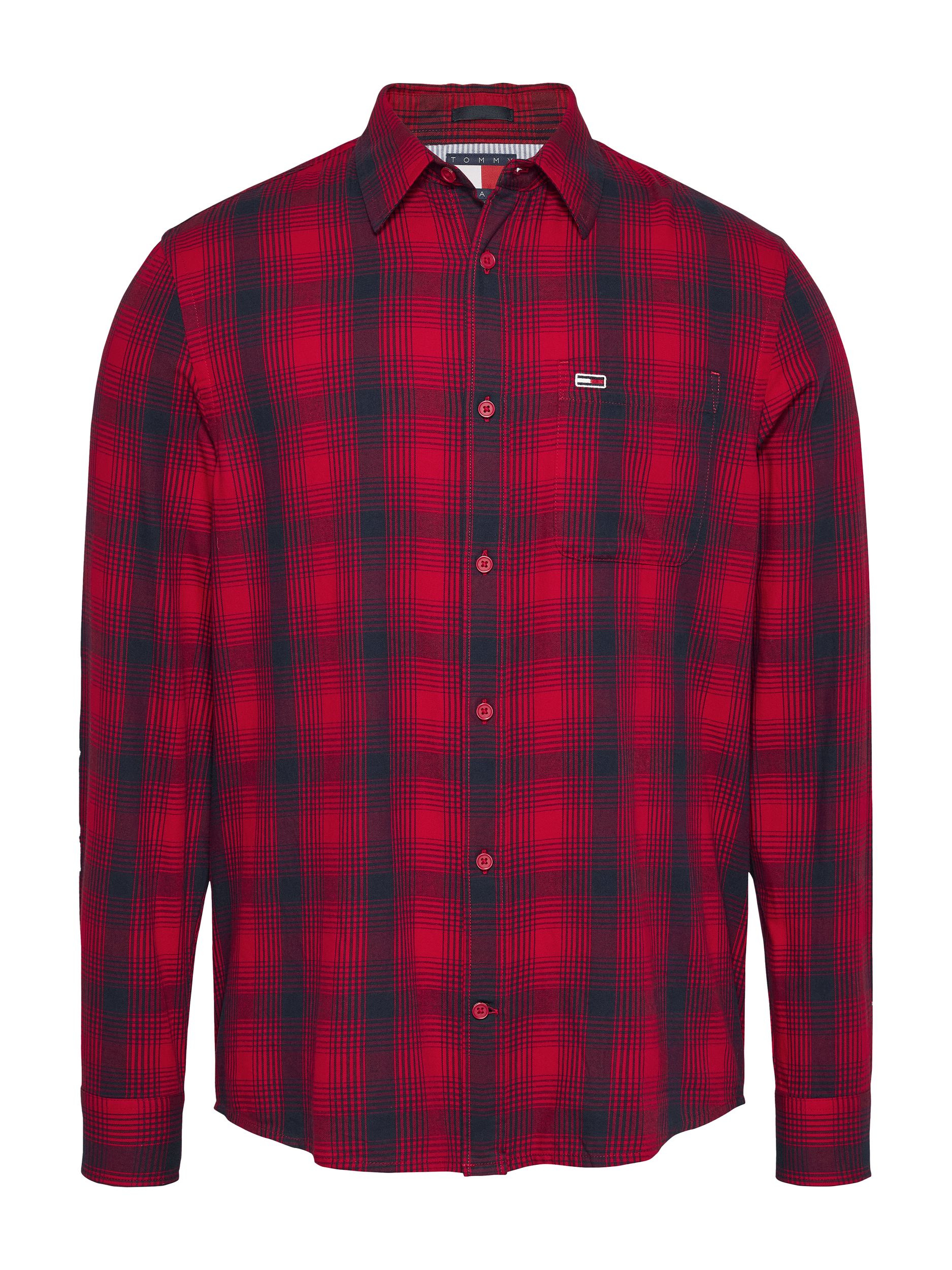  |  TJM REG CHECK FLANNEL SHIRT EXT | XXL | new charcoal