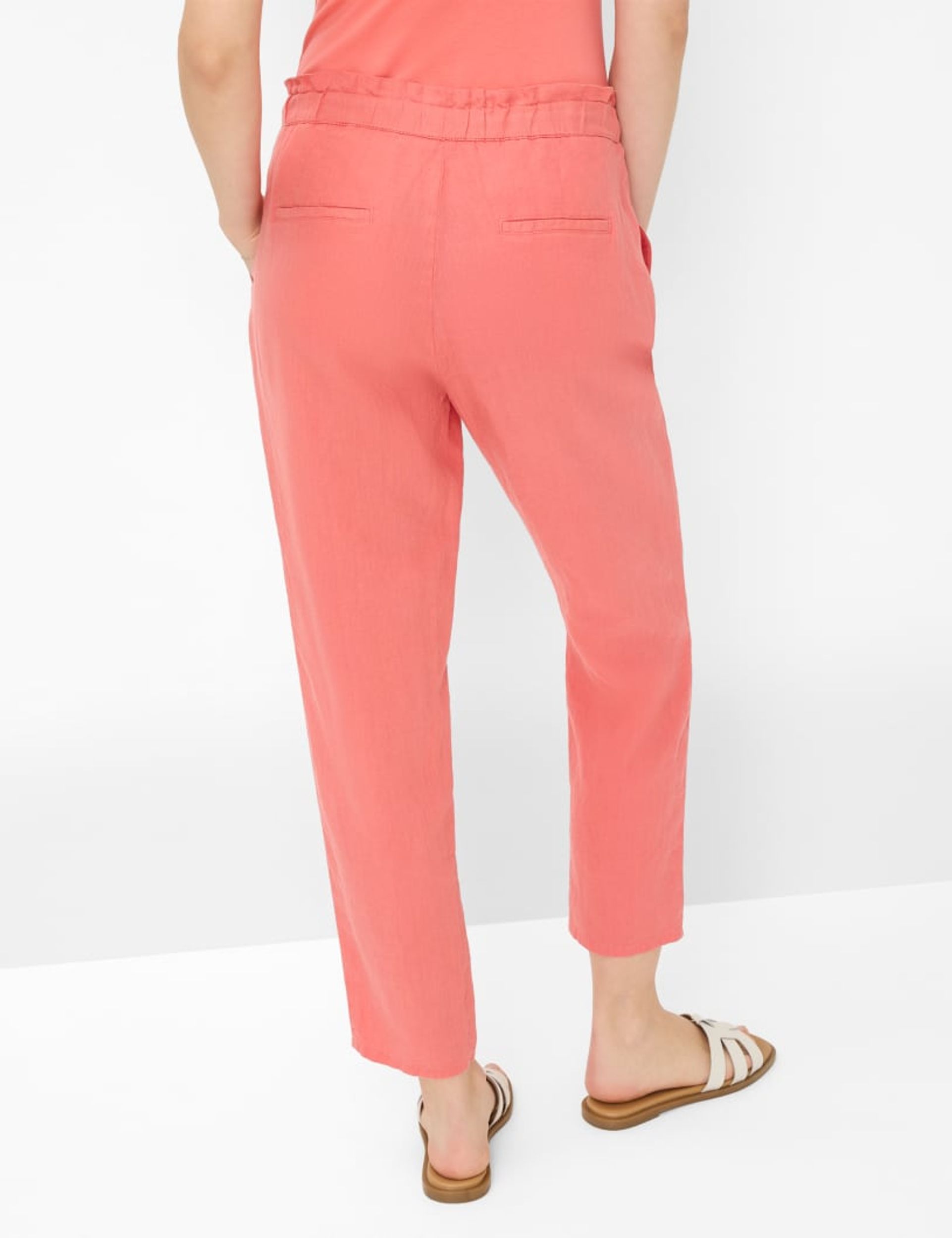 Brax |  Brax Leinenhose Style "Mona S" | 36 | fire
