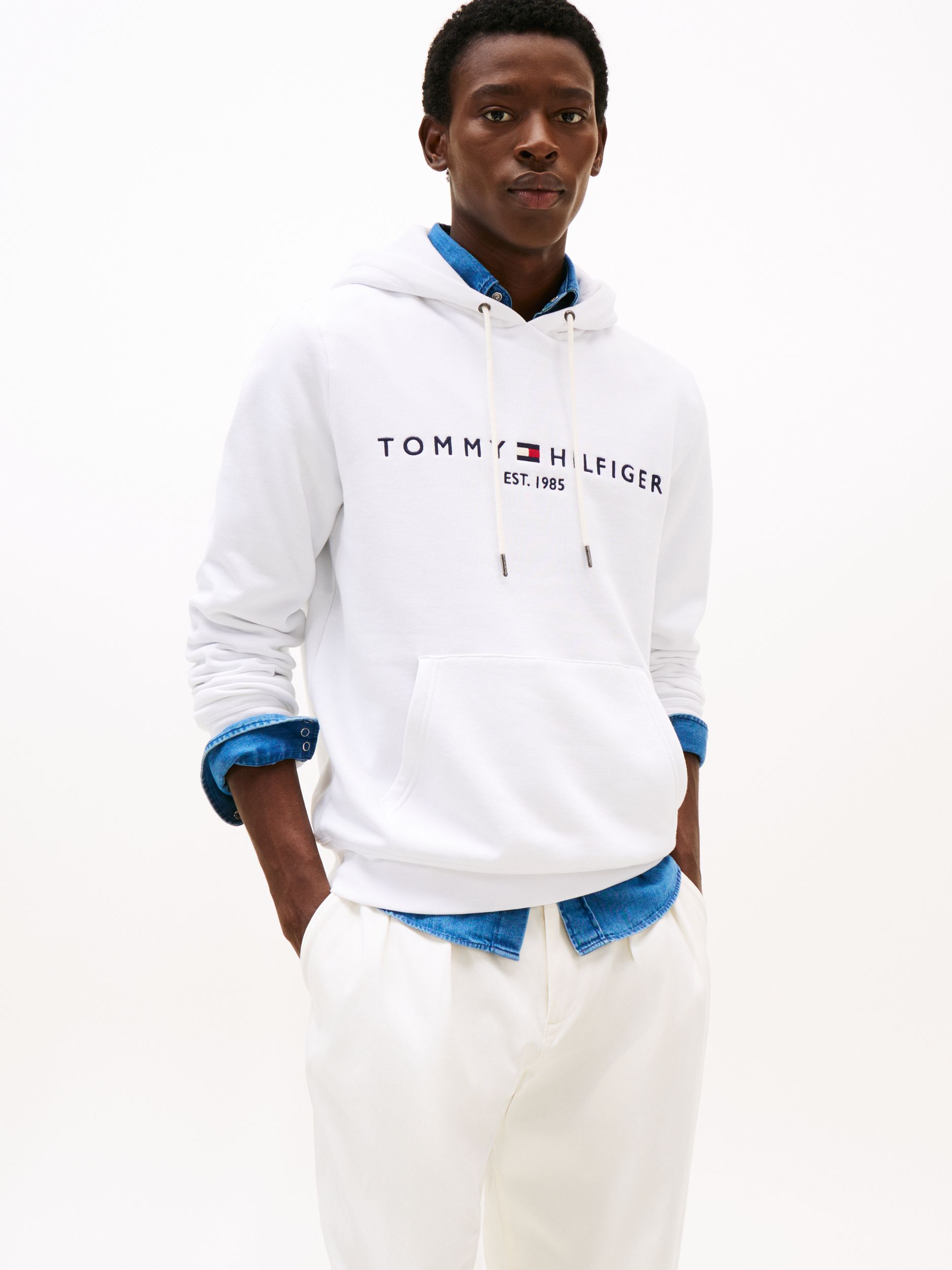 Tommy Hilfiger |  Tommy Hilfiger Sweatshirt  | XL | white