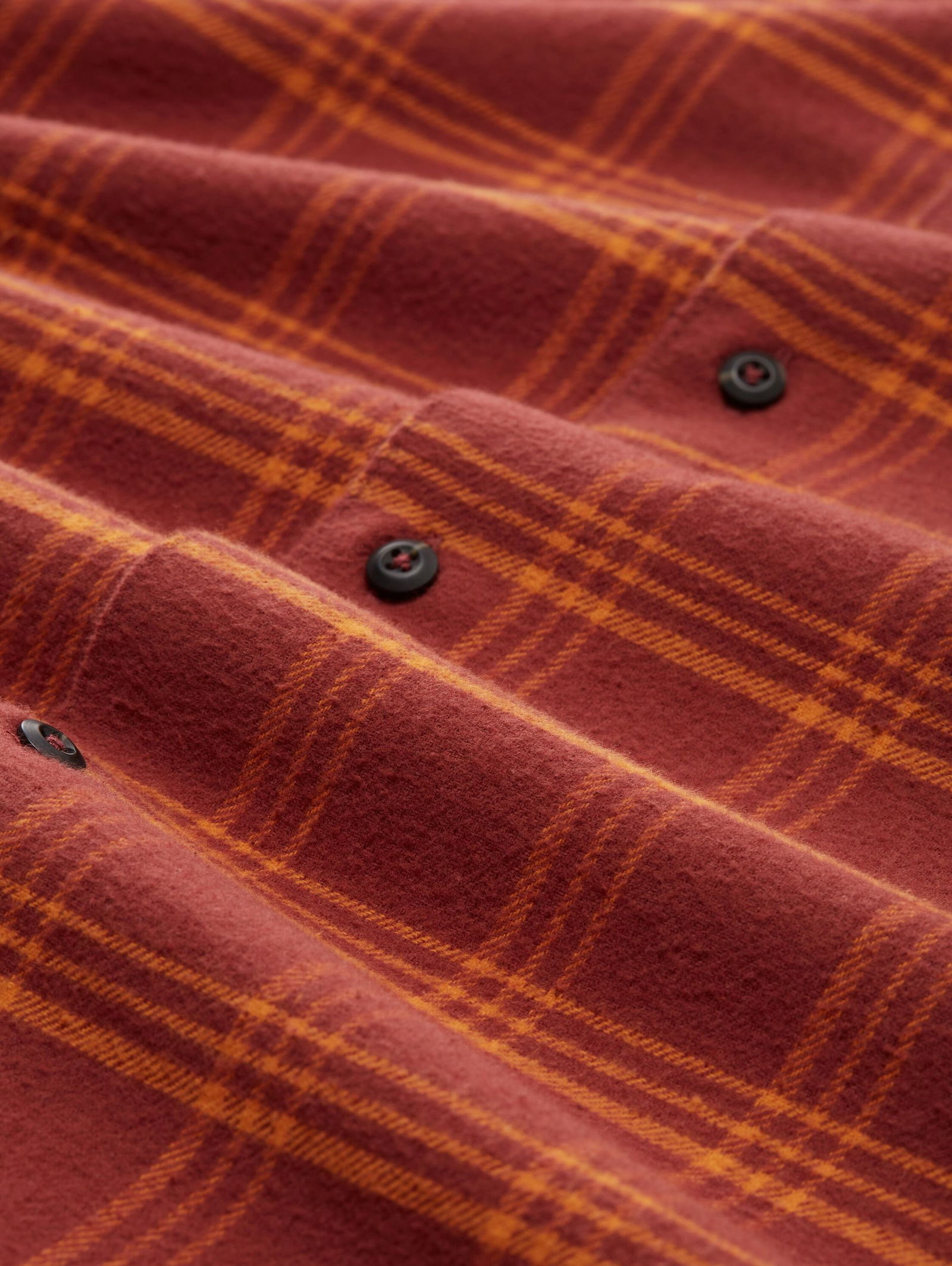 Tom Tailor |  Hemd mit Karomuster | XL | red orange check