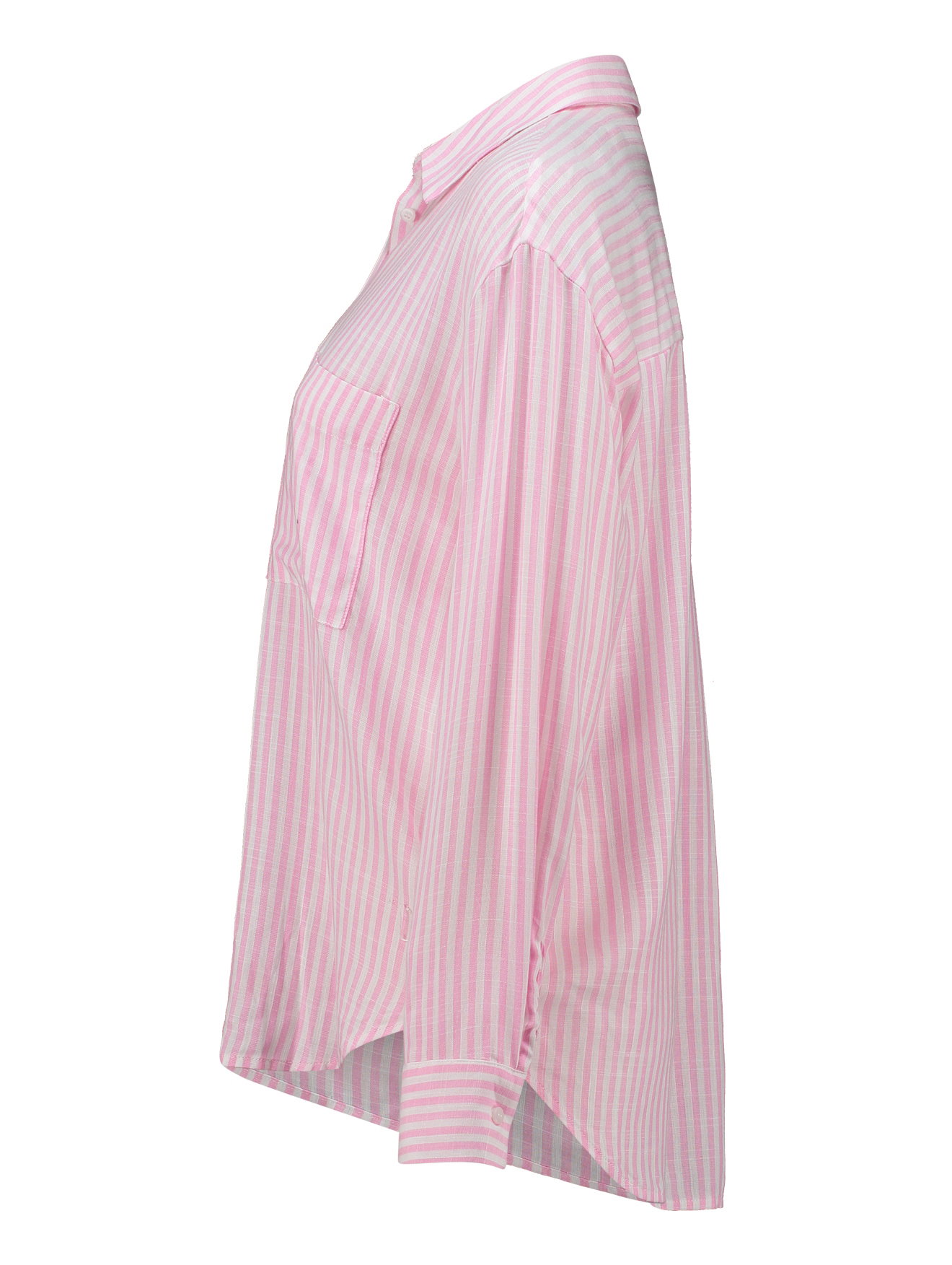 Blouse As44ta, pink stripe #2