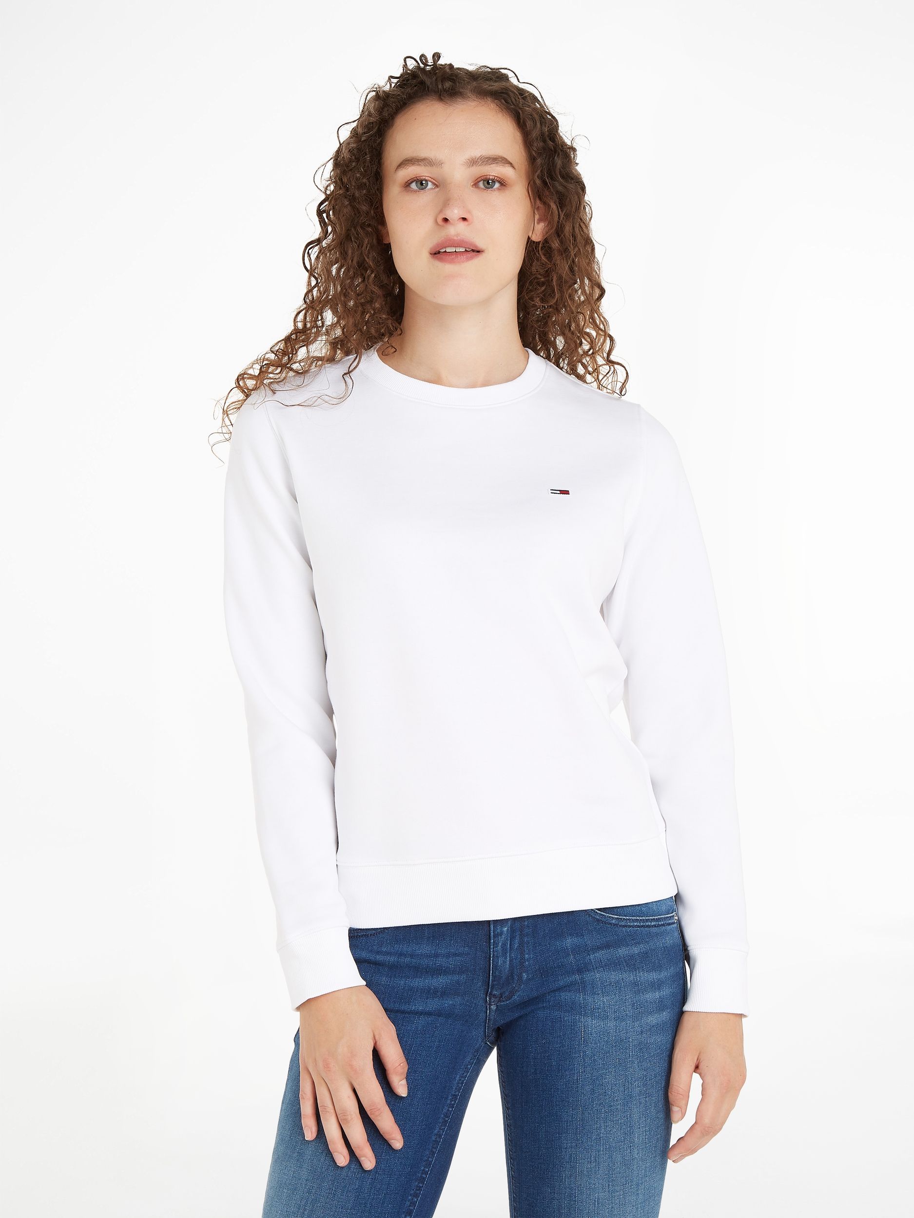 Tommy Jeans |  Tommy Jeans Pullover  | S | white