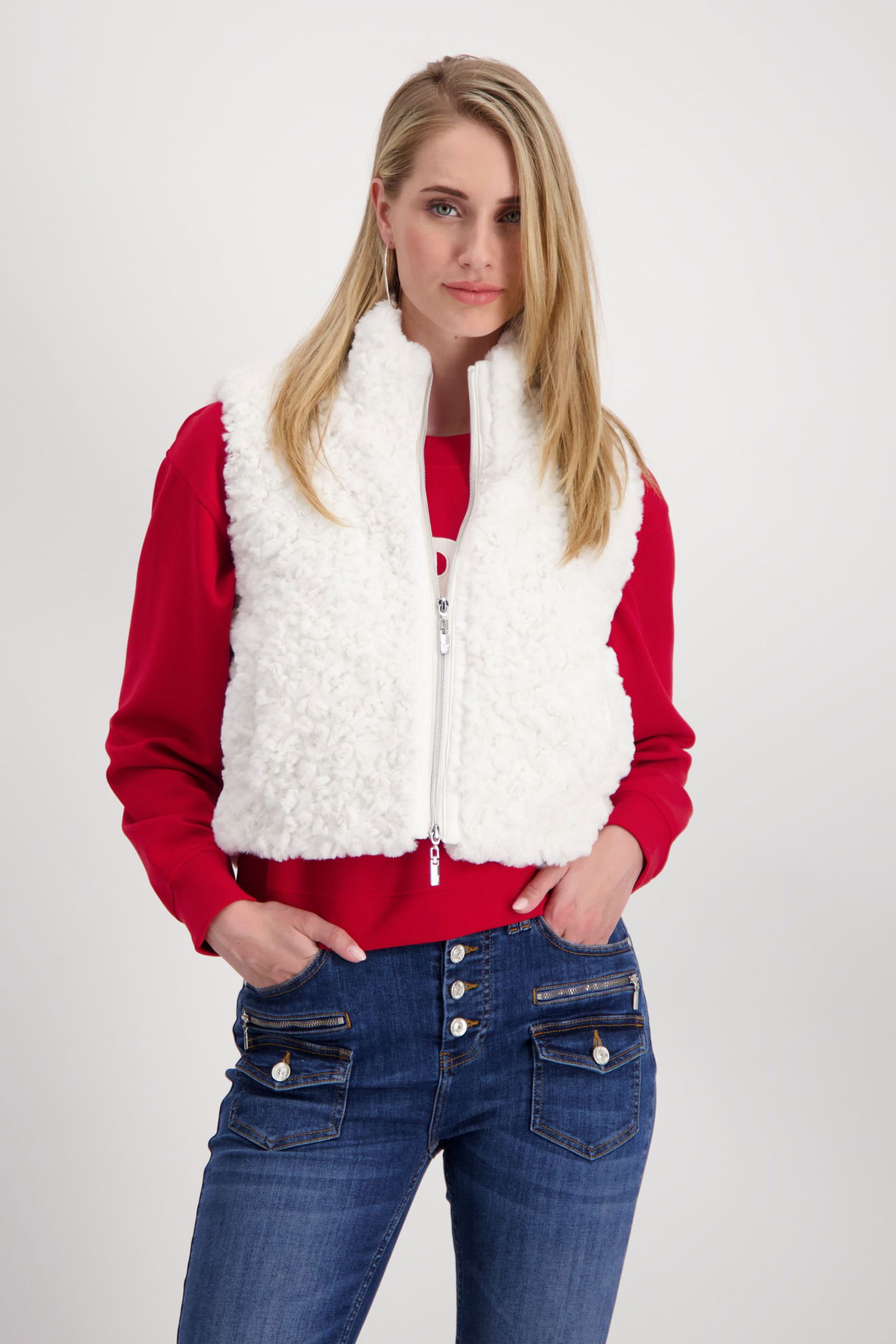 Monari | Monari Weste | 40 | off-white
