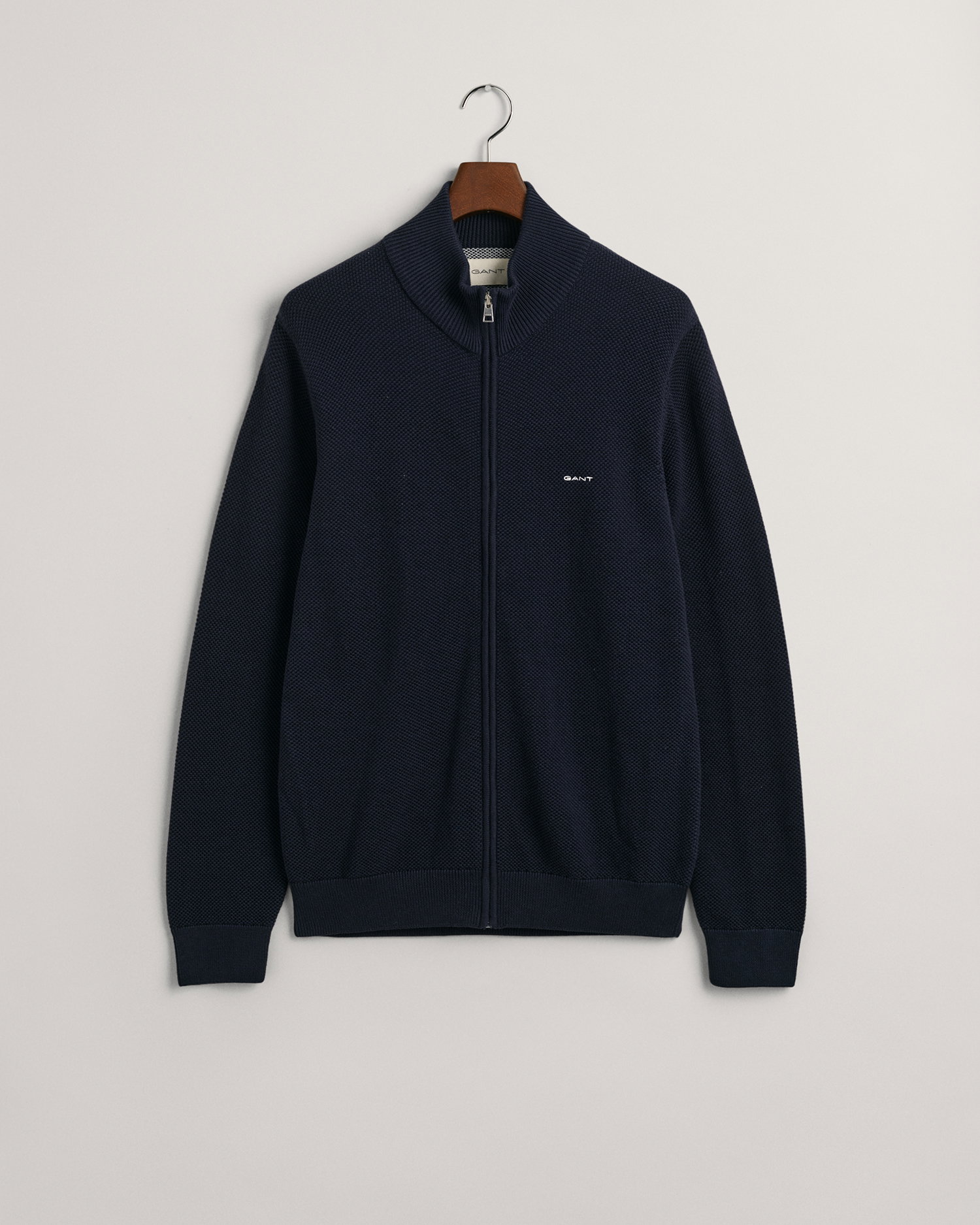 Gant Strickjacke aus Baumwoll-Piqué #6