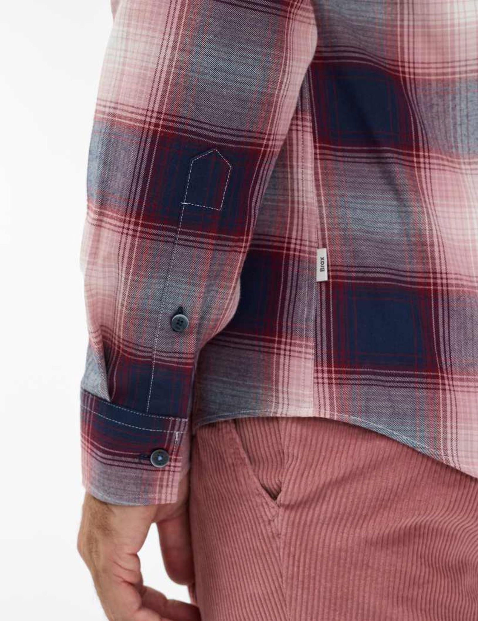 Brax | Brax Hemd Regular Fit | M | orchid