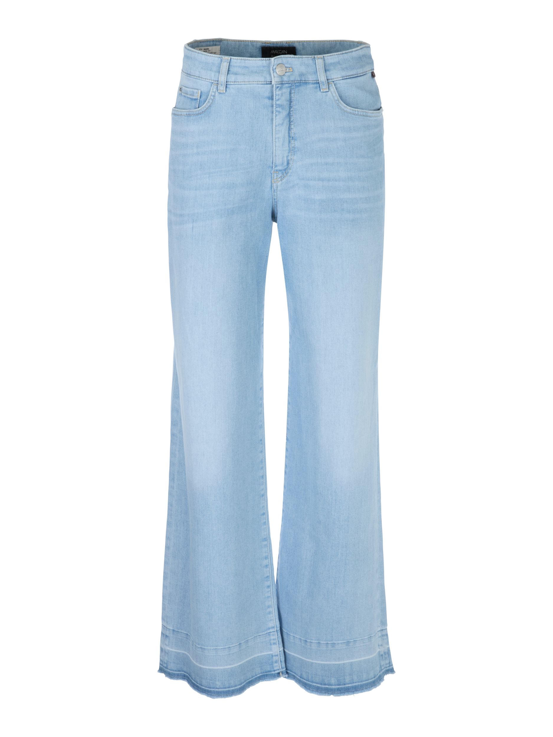 Marc Cain Pants |  Marc Cain Pants Schlaghose  | 40 | baby blue