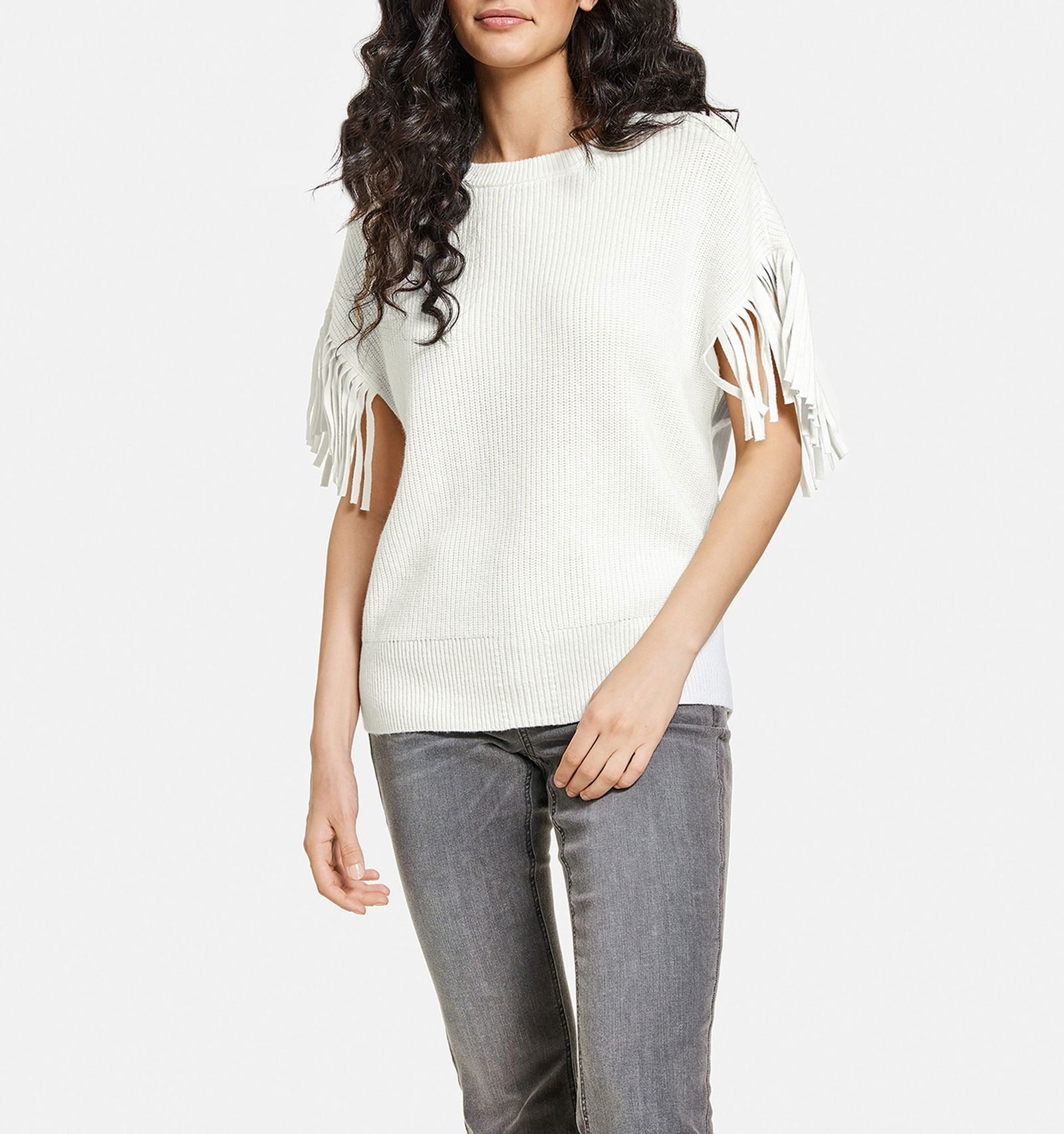 Pullunder mit Fransen