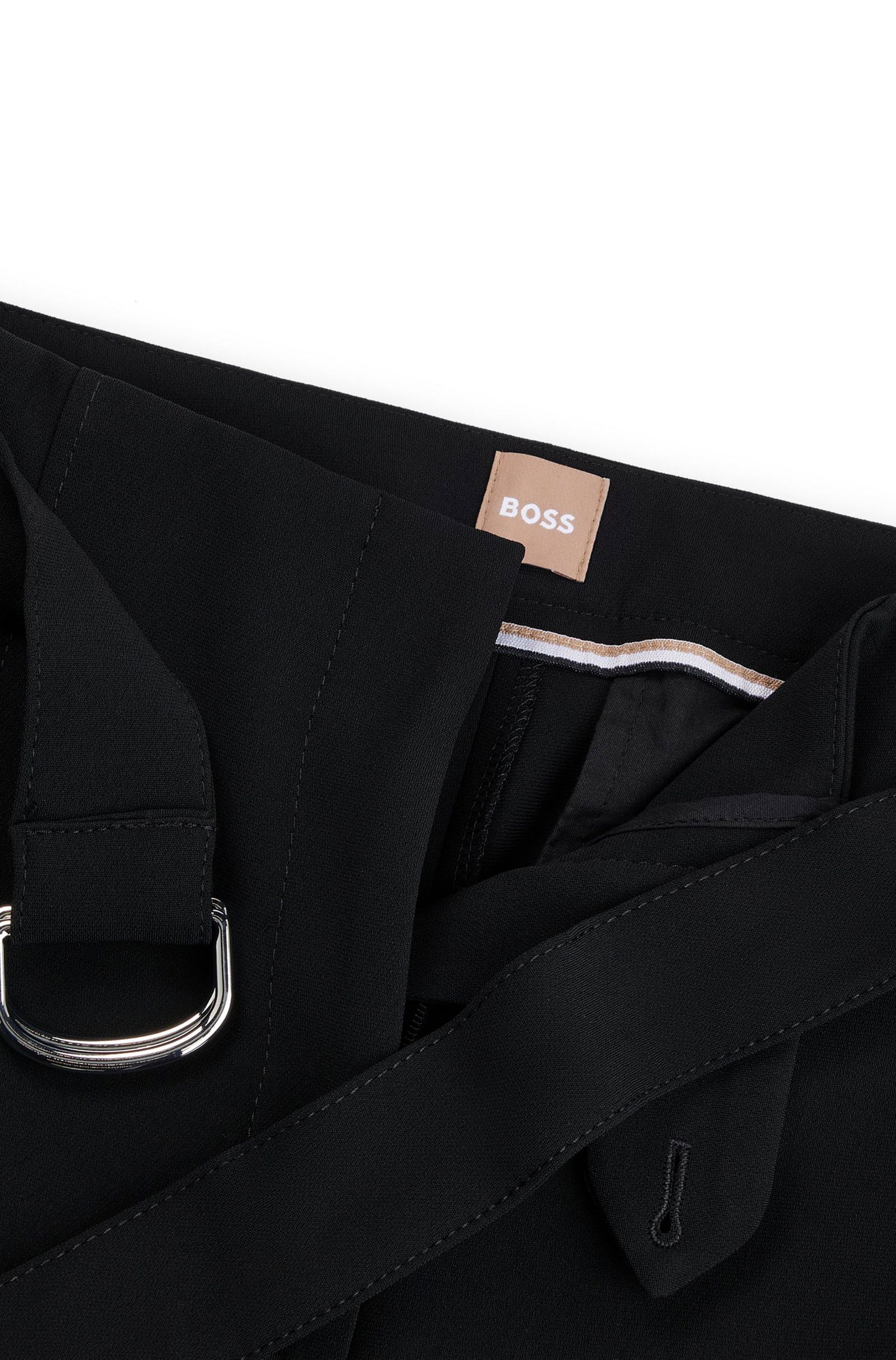 ddb4b30724c7a496e97a273ac3f8e07a BOSS Black | BOSS Black Schmale Hose | 46 | black