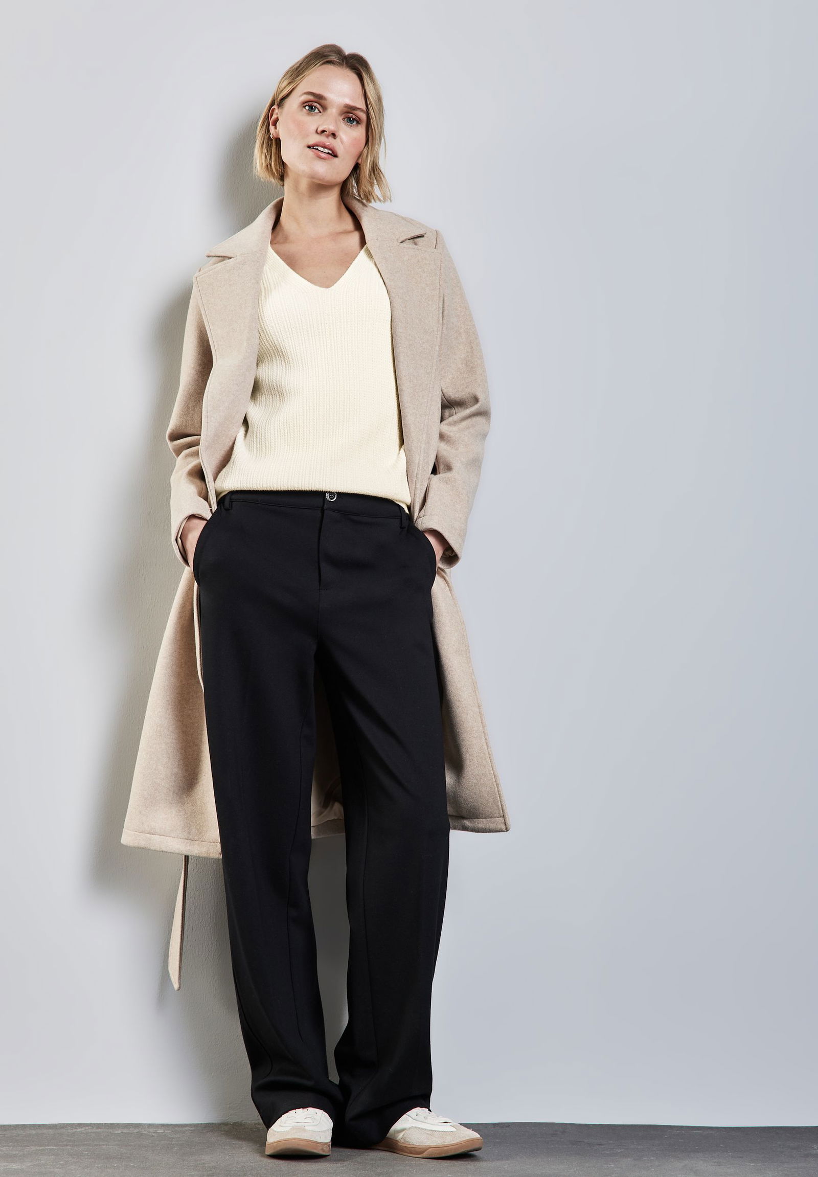 cb3fecc9afeecfcaa96946e563d9b5b2 Street One |  Street One Pullover  | 40 | lucid white