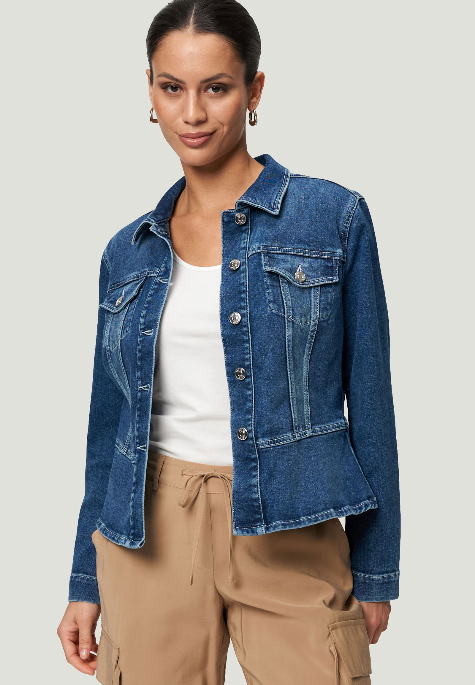 20b9b2d2531483c7f005fb0cf15215cf Zero | Zero Longblazer | 44 | blue denim