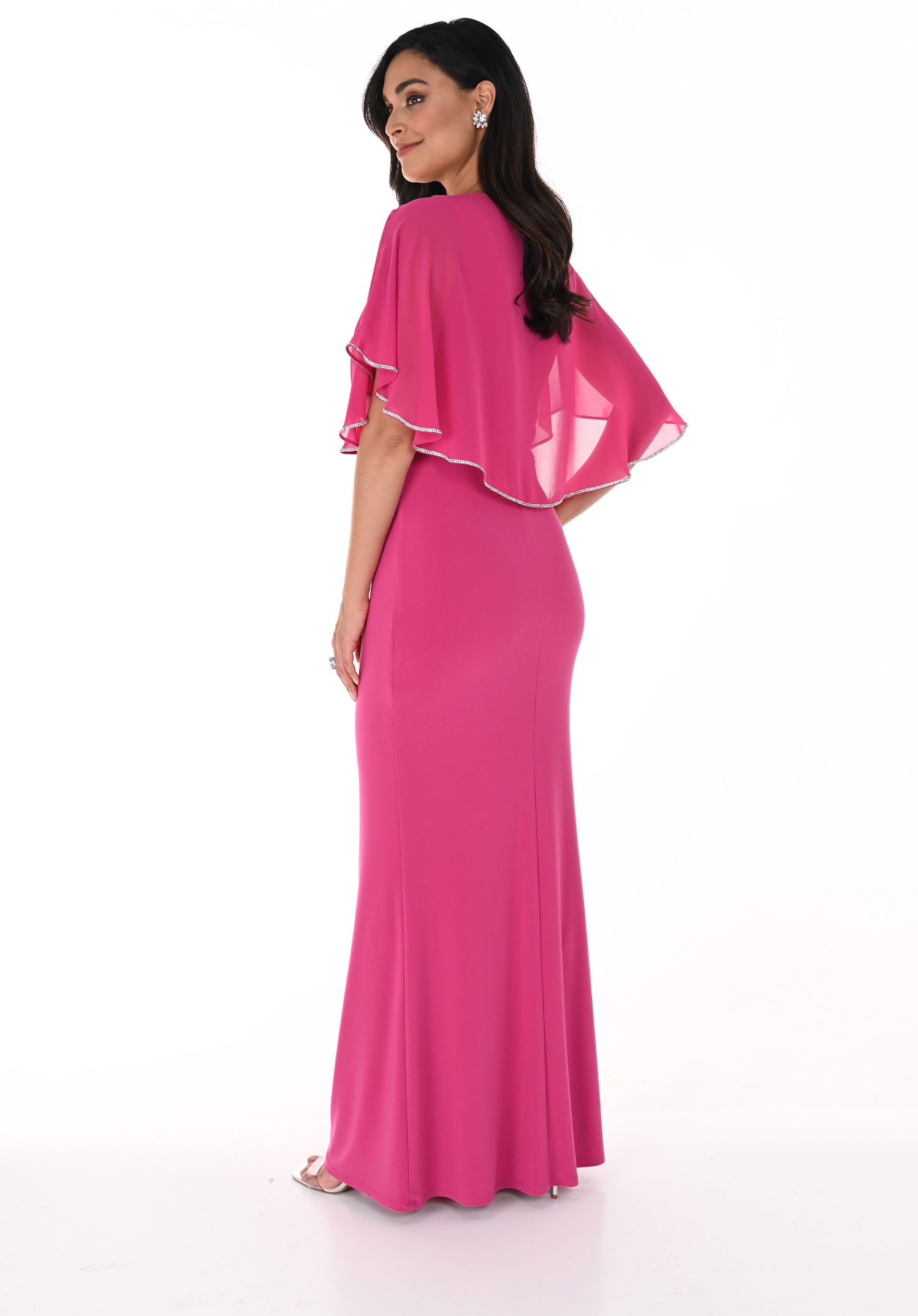  |  Kleid lang festlich | 38 | Pink