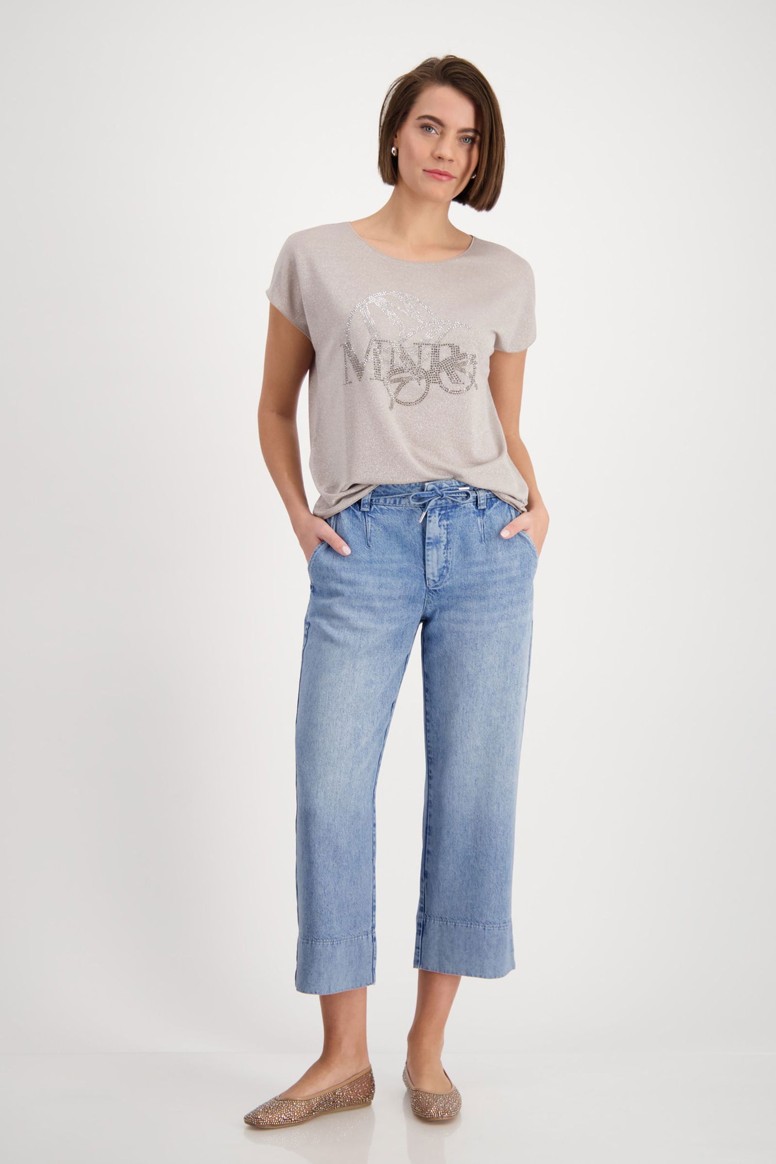 Monari | T-ShirtT-Shirt, warm sand | 38