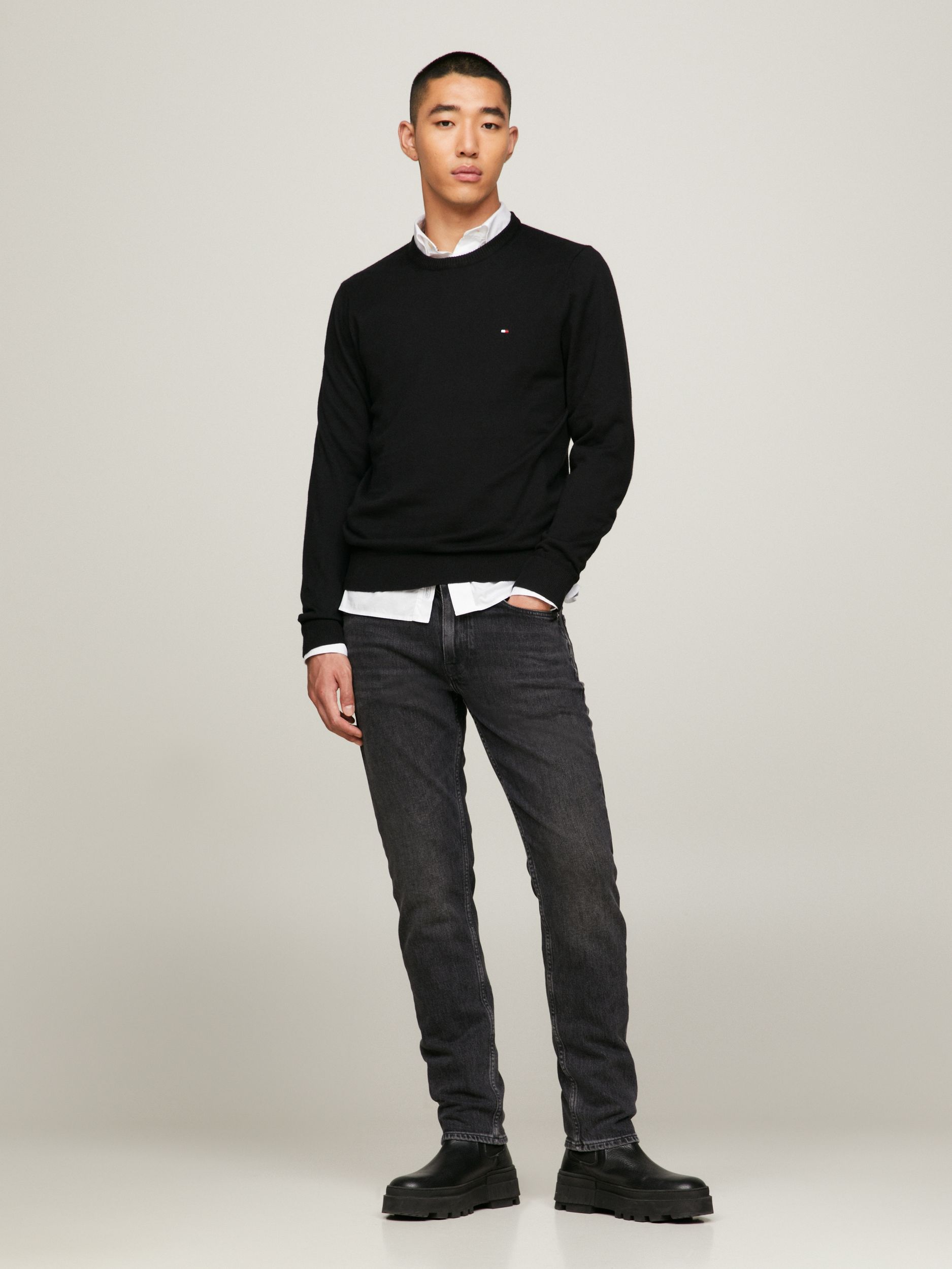 Tommy Hilfiger |  Tommy Hilfiger Pullover  | M | black