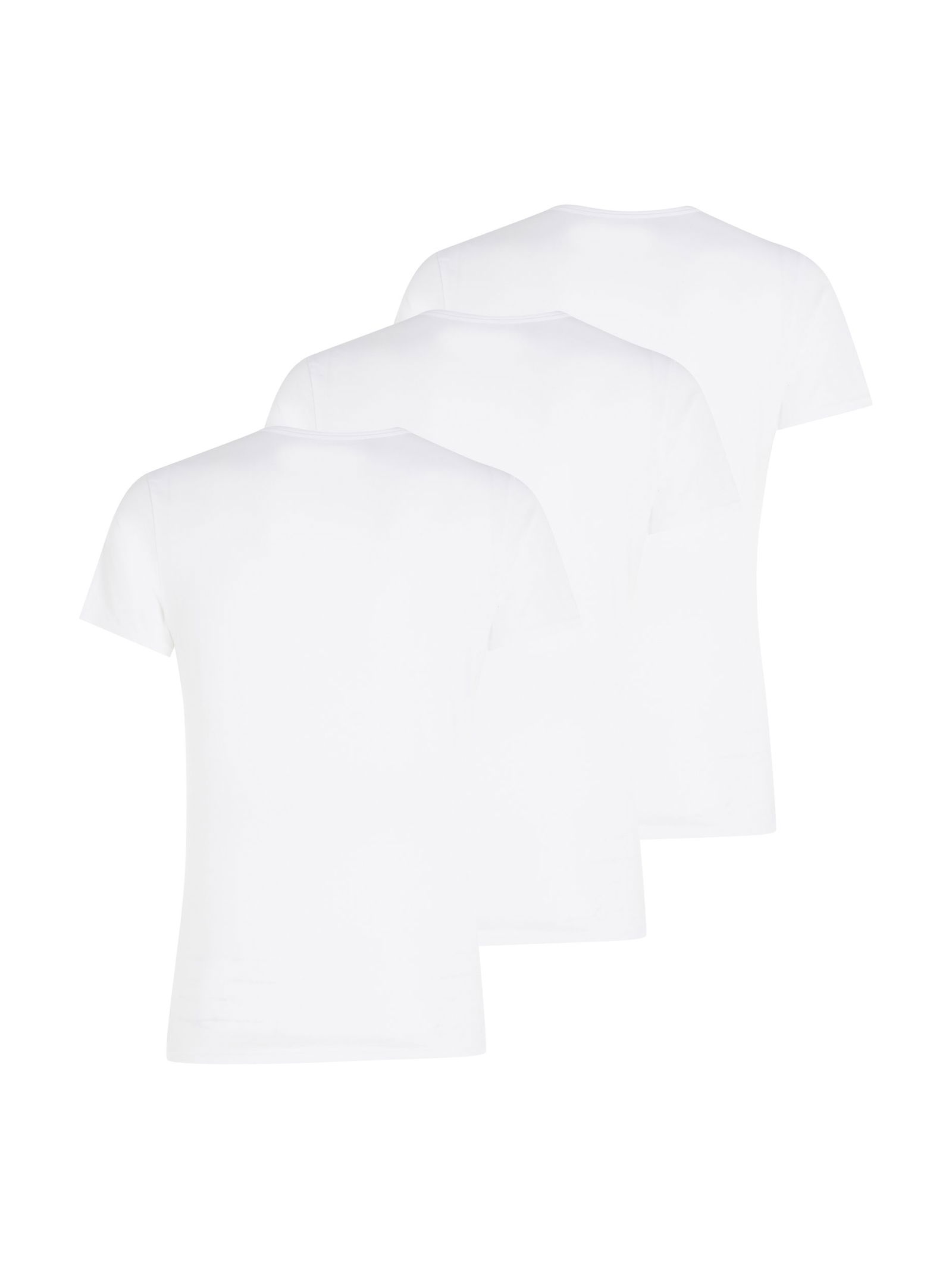  | STRETCH CN TEE SS 3PACK | XL | WHITE
