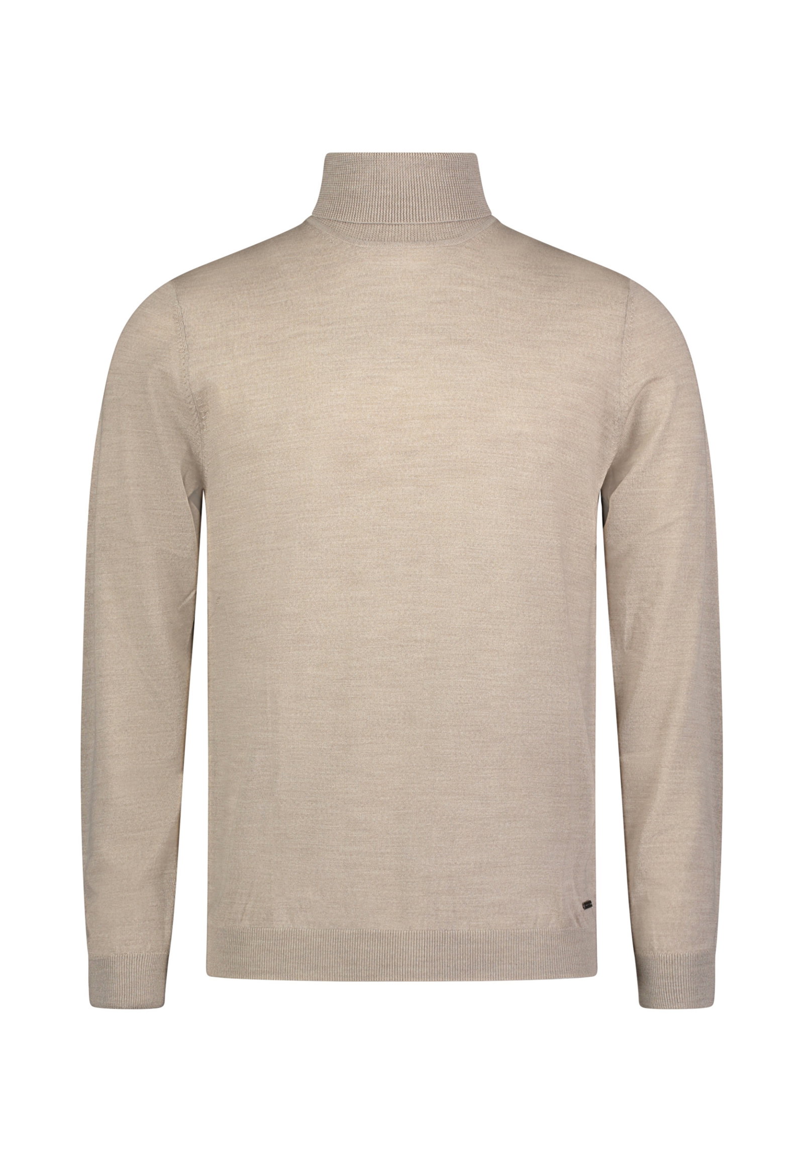 HERREN-PULLOVER 1/1 ARM, LIGHT BROWN #1
