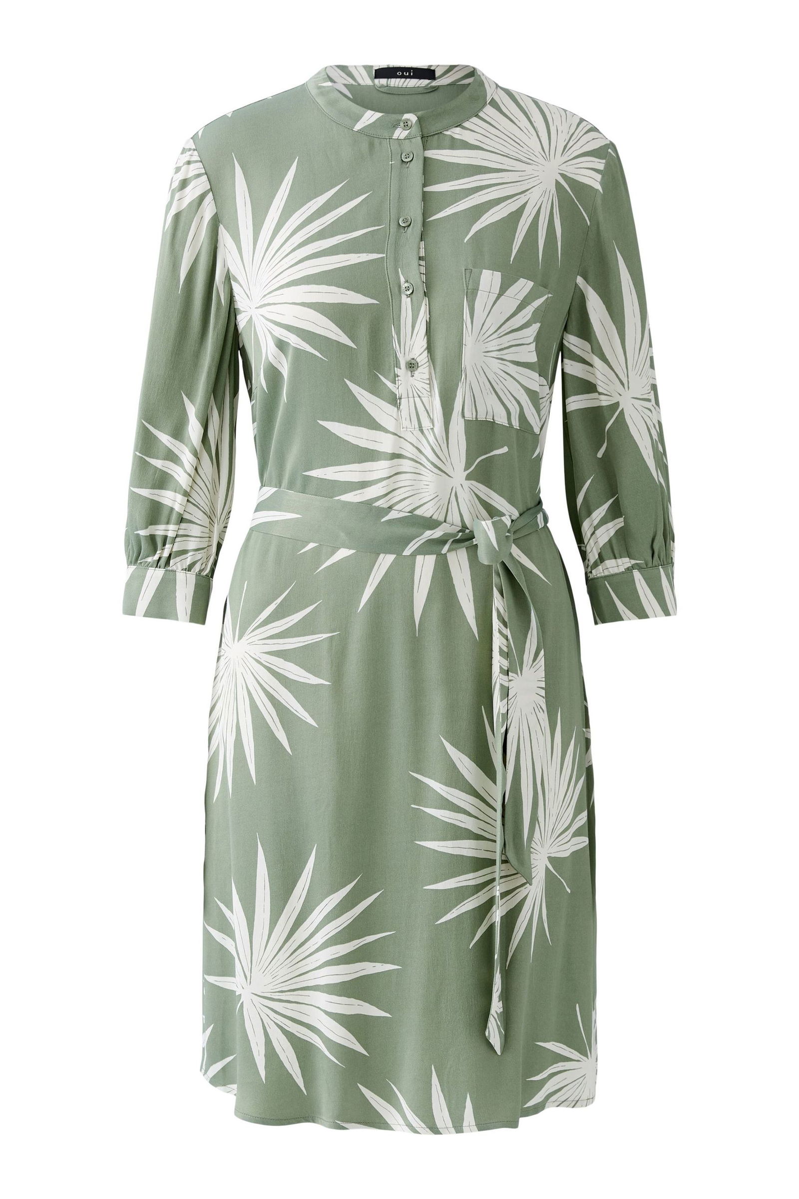 d4dcd6b667ad6acdfe8f1b846edfc951 Oui | Oui Freizeitkleid | 46 | green white