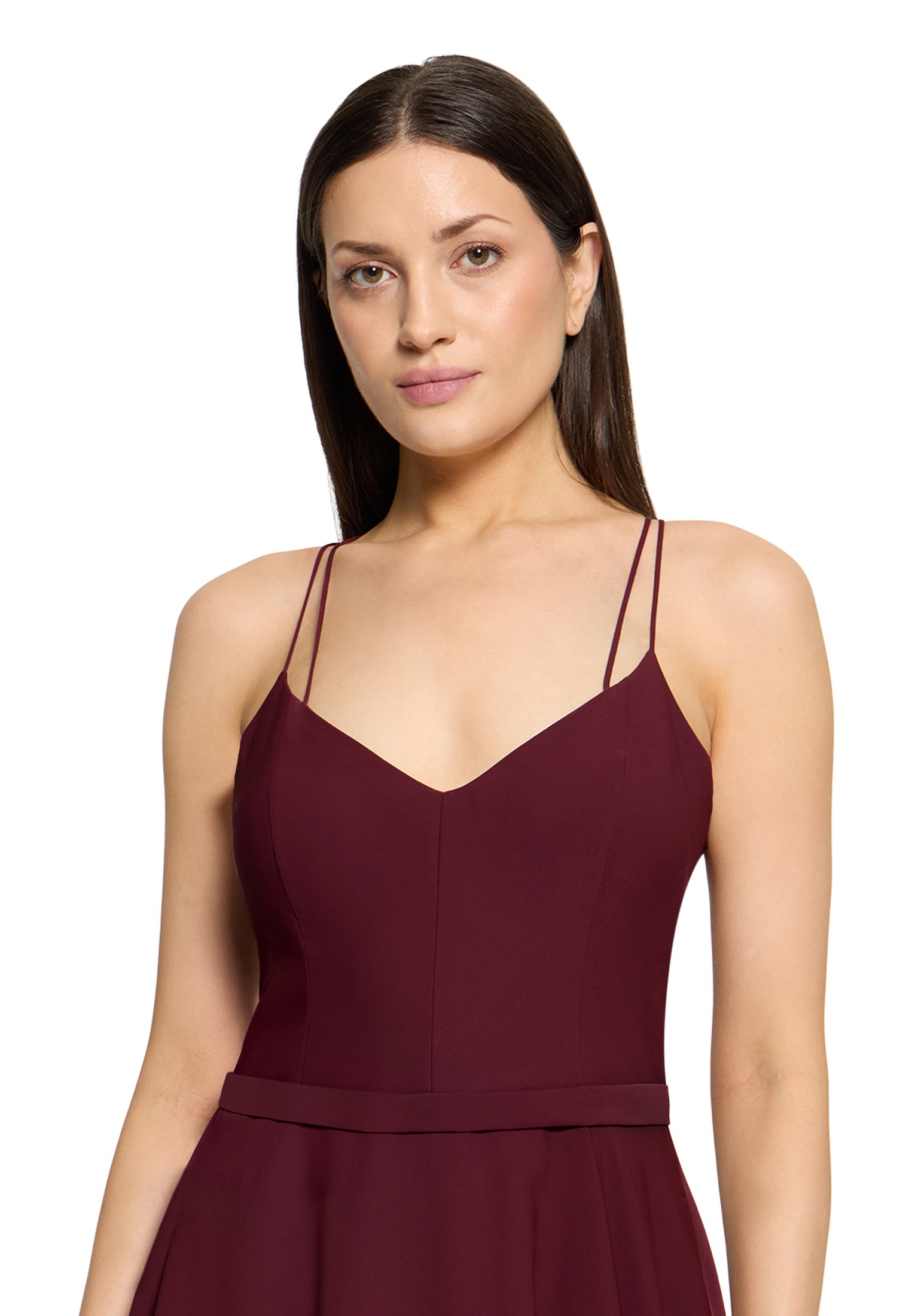 Kleid Lang ohne Arm, Deep Dahlia #6