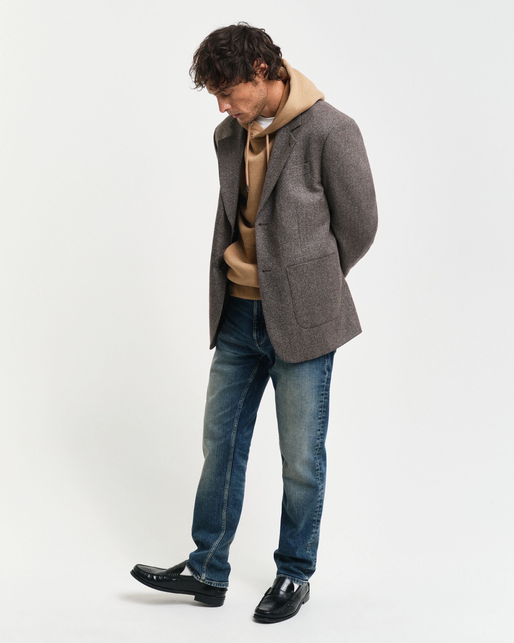 Gant |  Gant Sweatshirt  | L | warm khaki