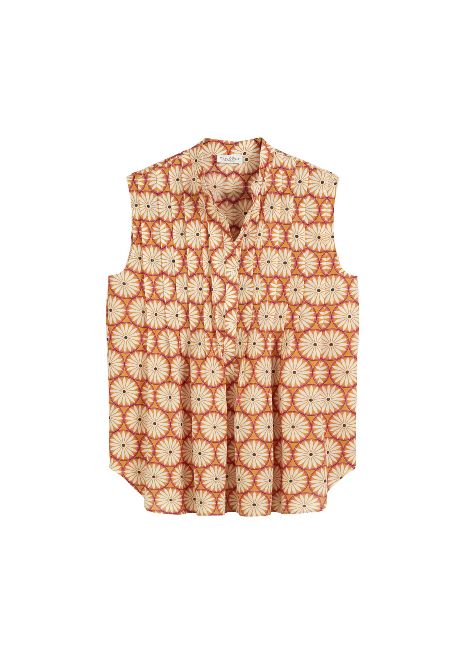 d2b21232e92247959f1fa55b9c745497 Marc O´Polo |  Marc O´Polo Blusentop  | 42 | multi/golden yellow