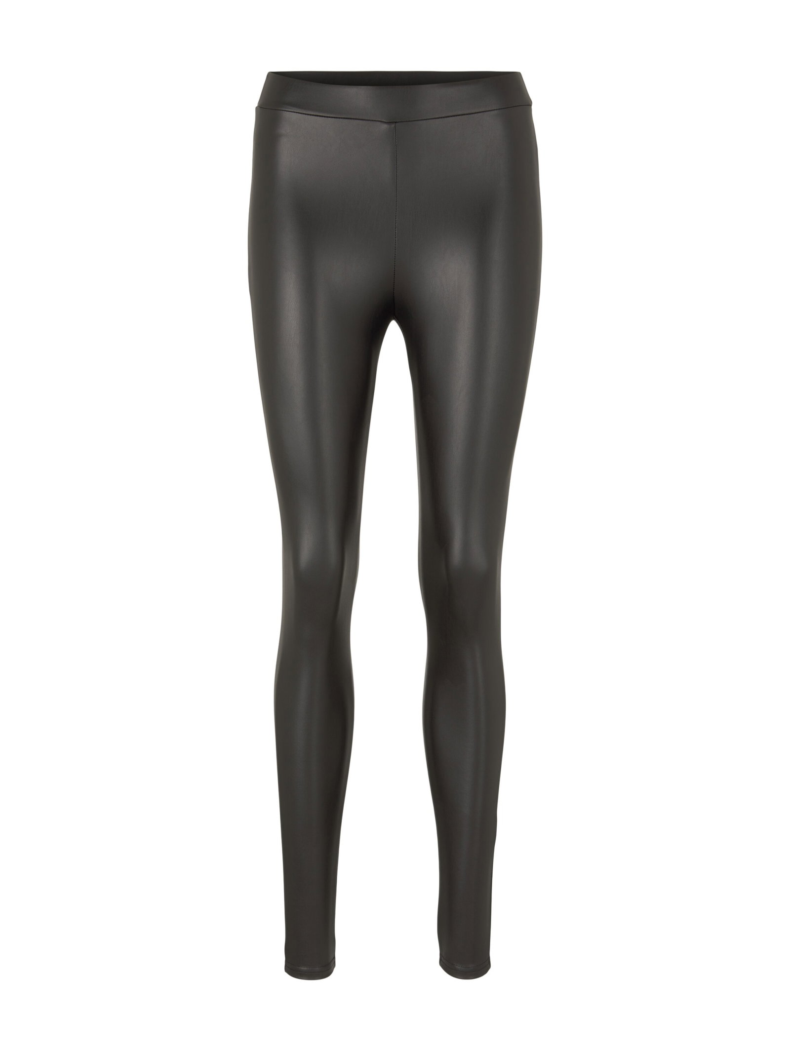 PU Leggings, deep black #1