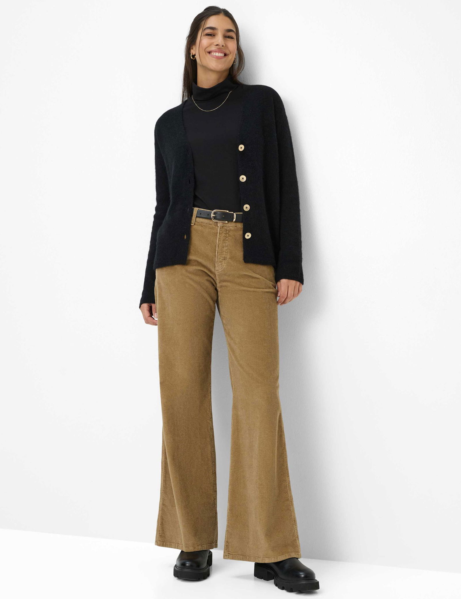 Brax |  Brax Palazzohose "Maine" | 38 | beige