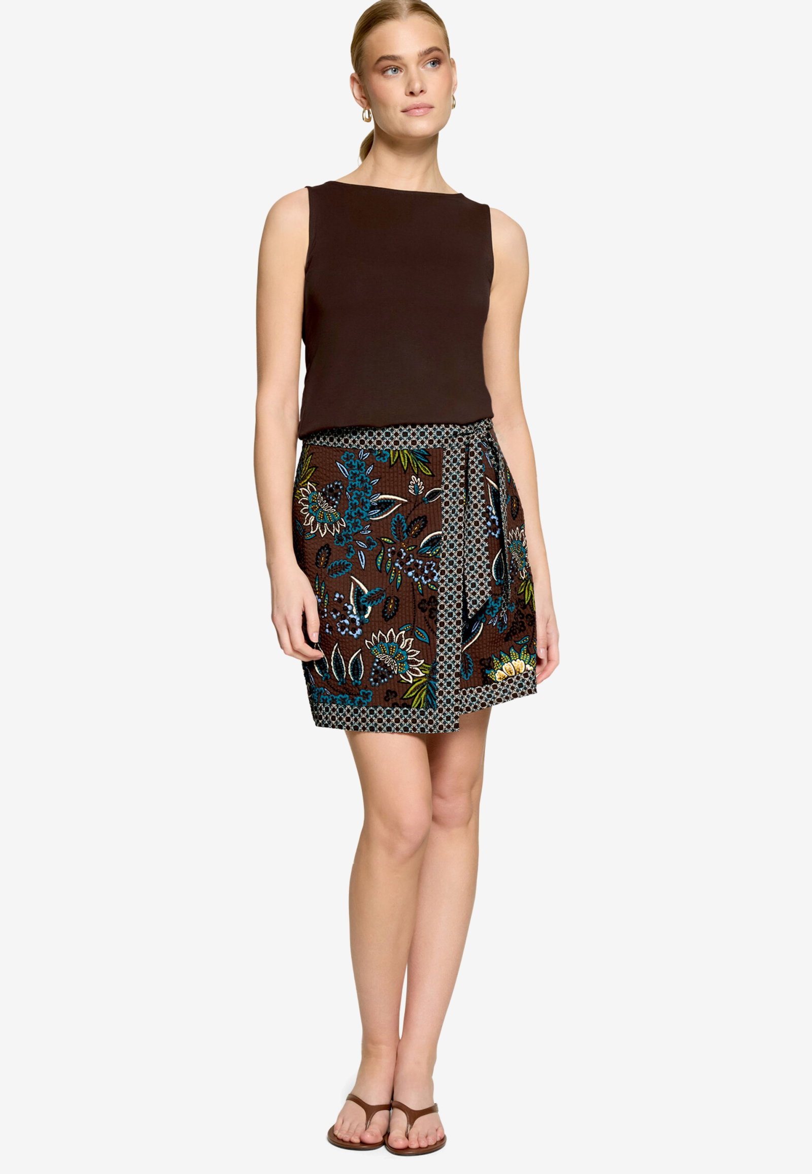 Rock Kurz Casual, Brown/Petrol #4